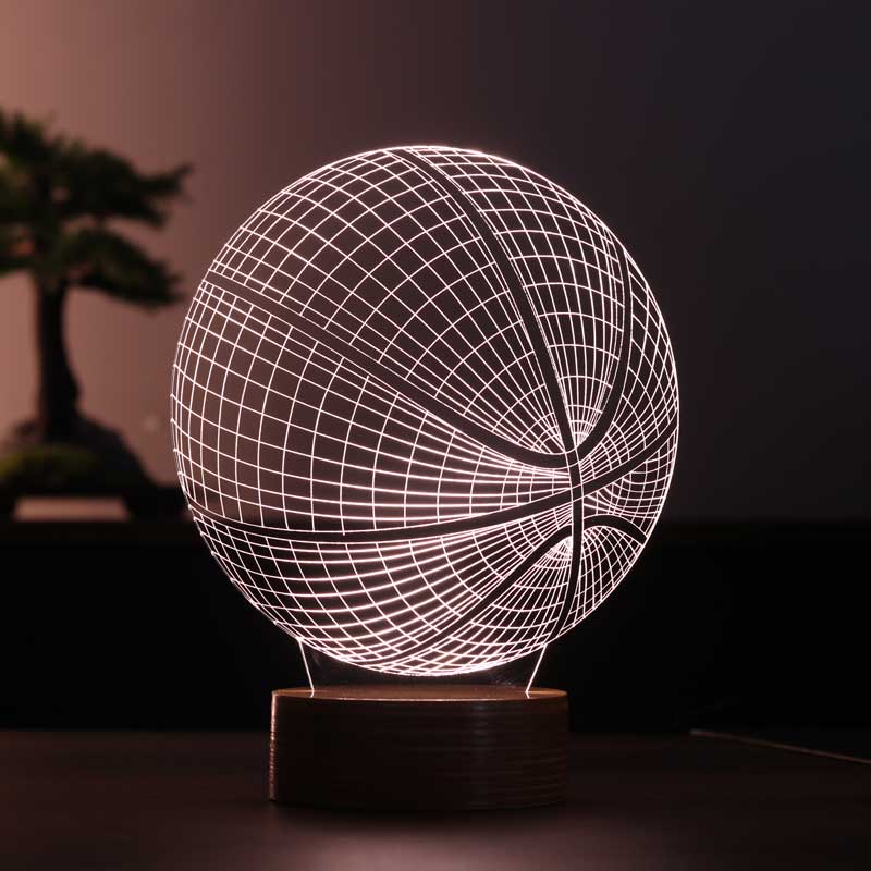 3D Basketball Led Table Lamp