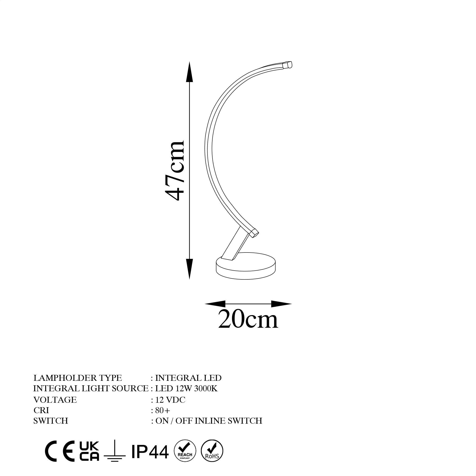 Bevel 13323 Led Masa Lambası Aydınlatma | ByLamp