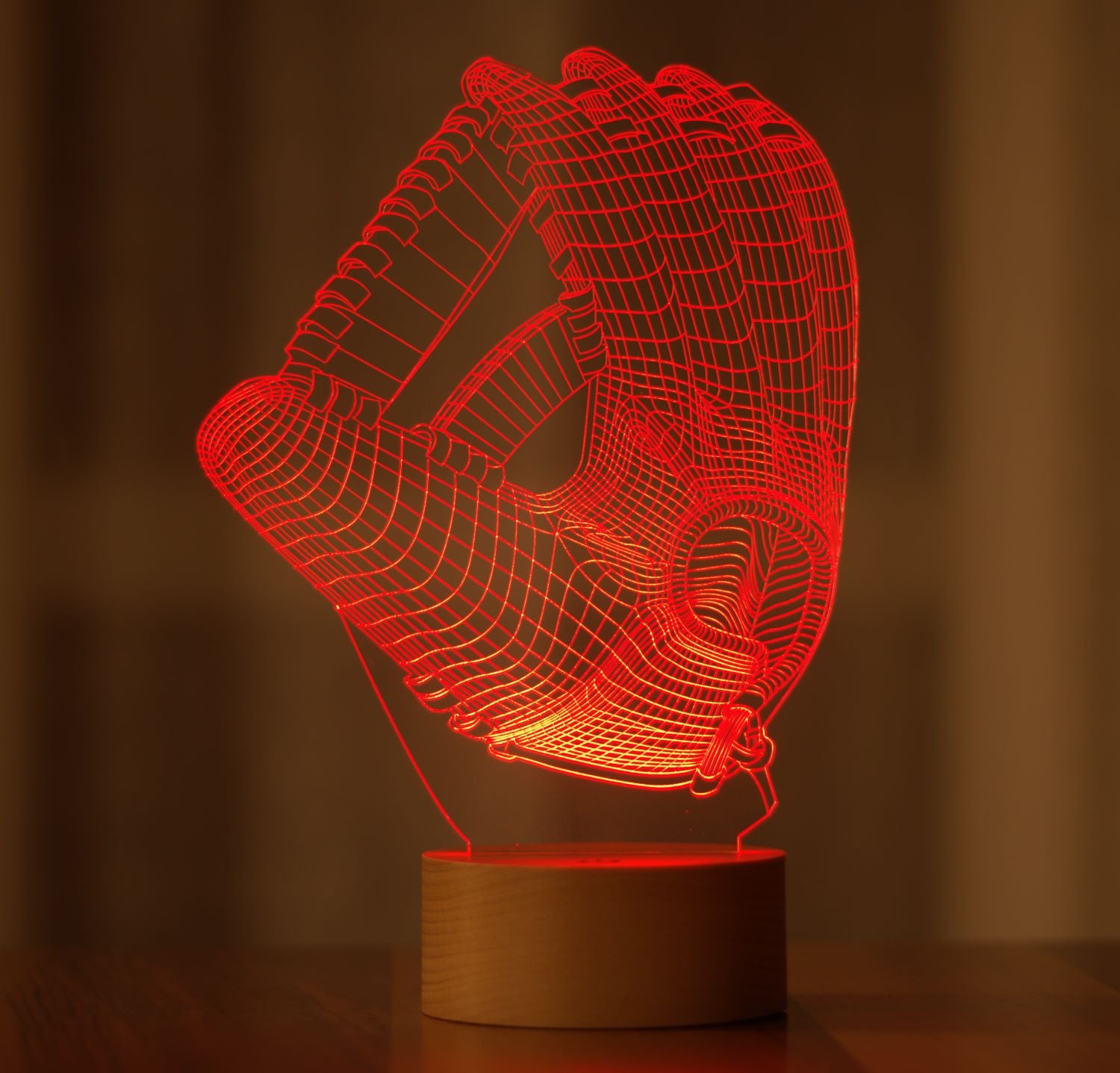 3D Rugby Glove Led Lamp