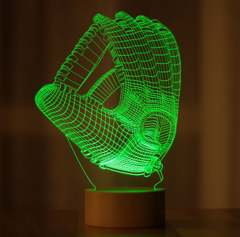 3D Rugby Glove Led Lamp