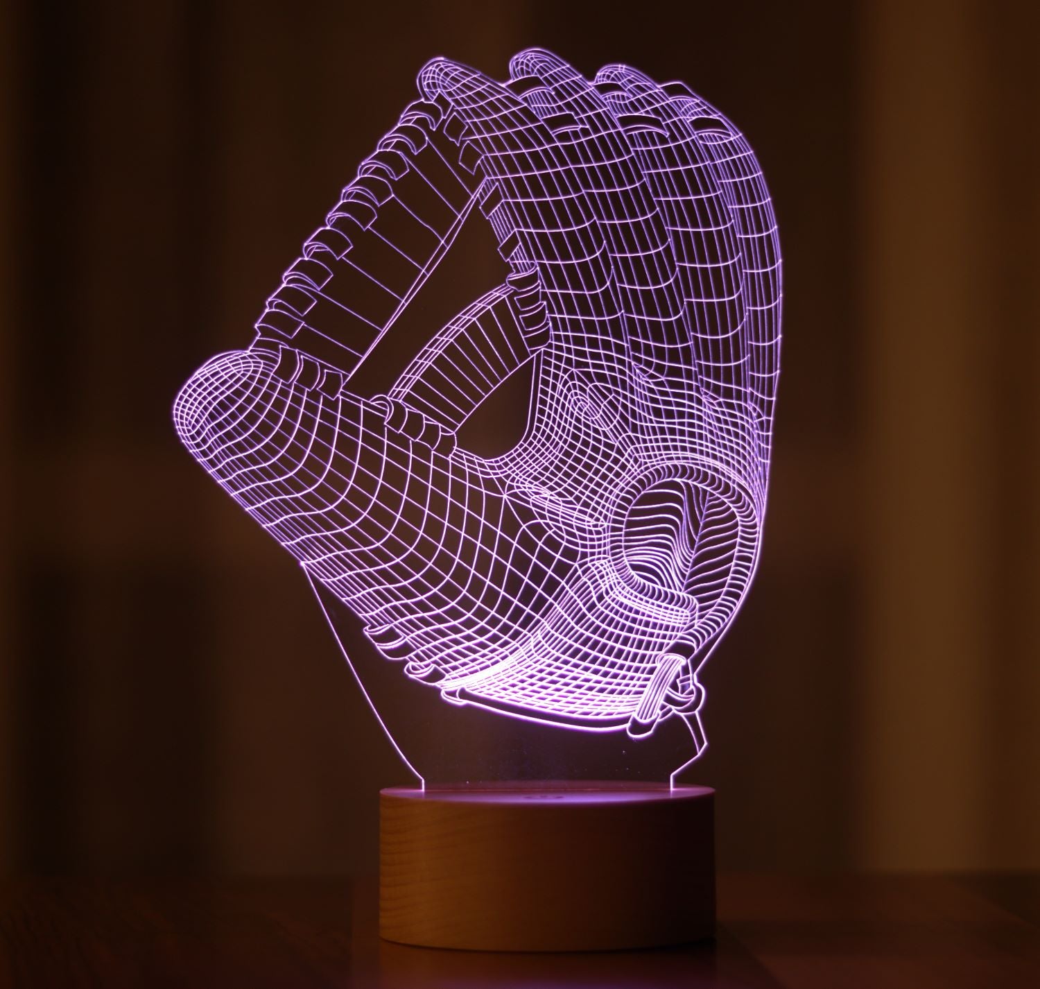 3D Rugby Glove Led Lamp