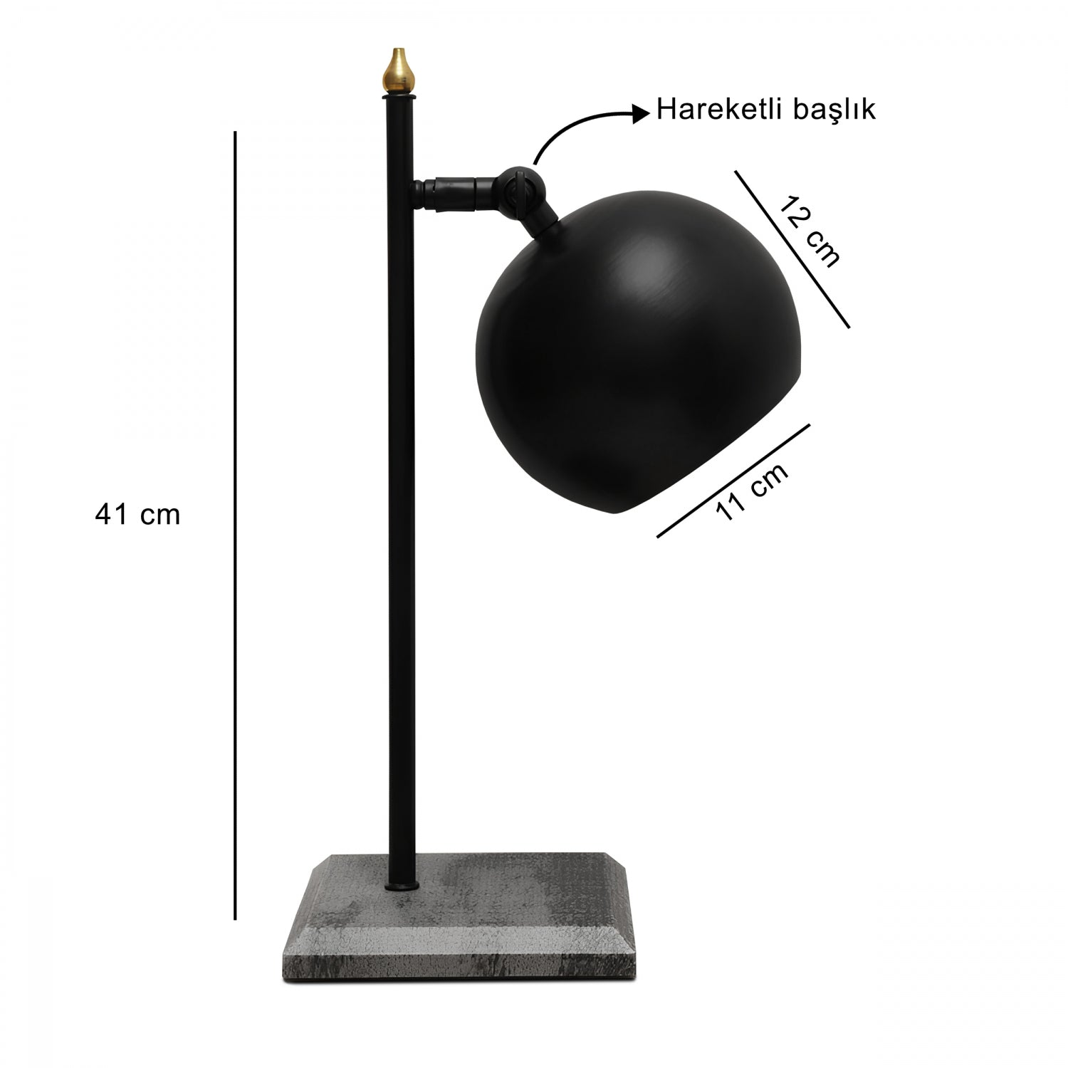 Binoi Black Decorative Table Lamp | ByLamp