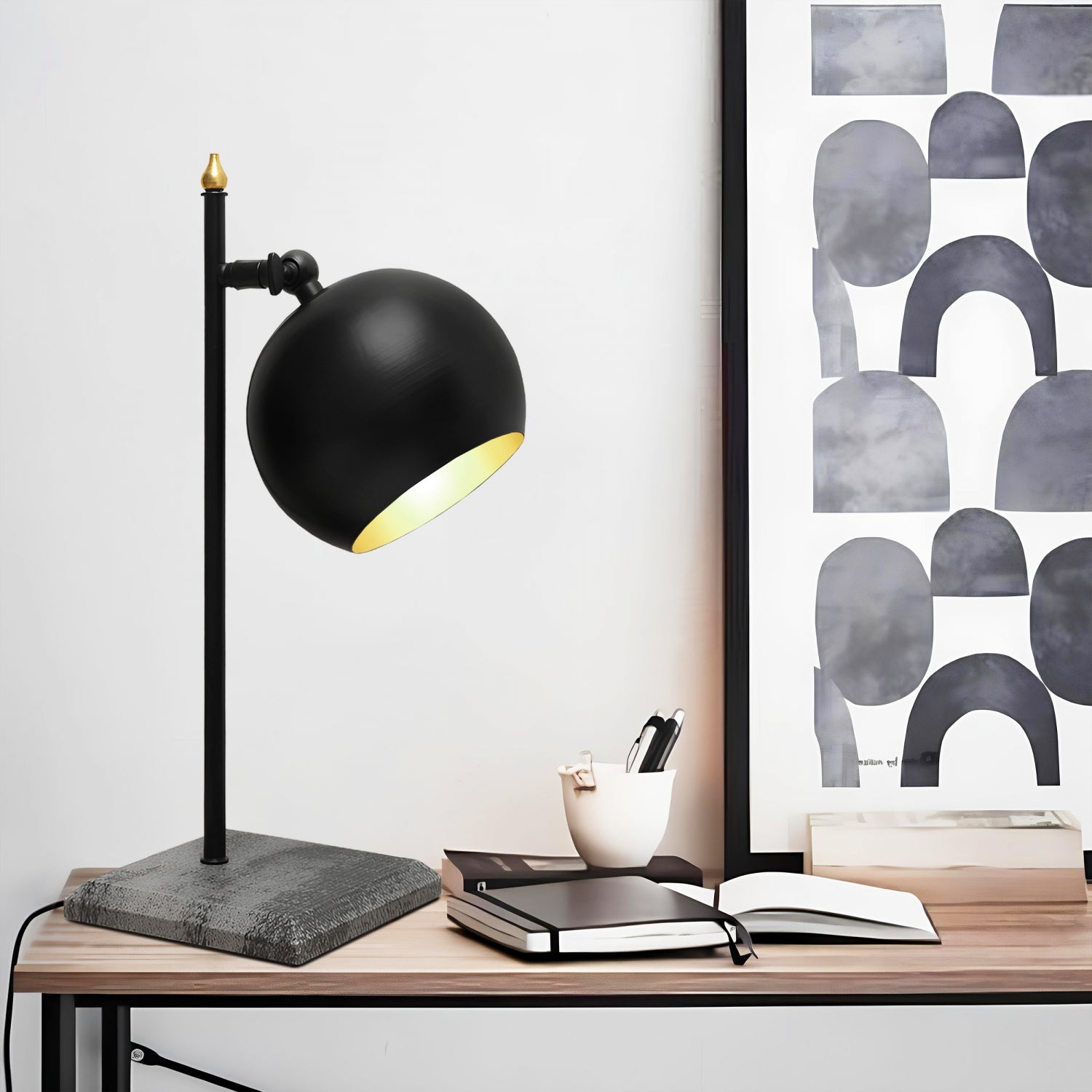 Binoi Black Decorative Table Lamp | ByLamp