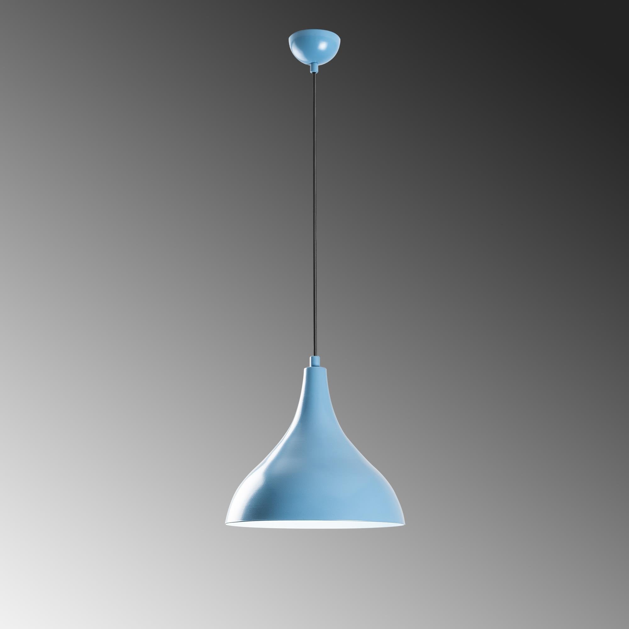 Bitlis N 1395 Açık Mavi Sıvama Sarkıt Aydınlatma | ByLamp