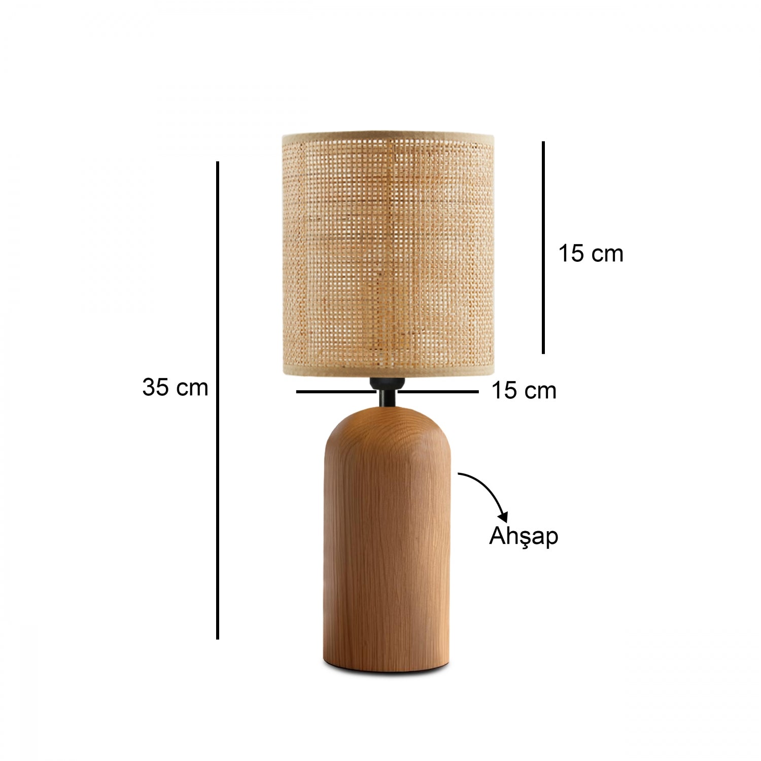 Brooklyn Original Bamboo Wood Lampshade | ByLamp