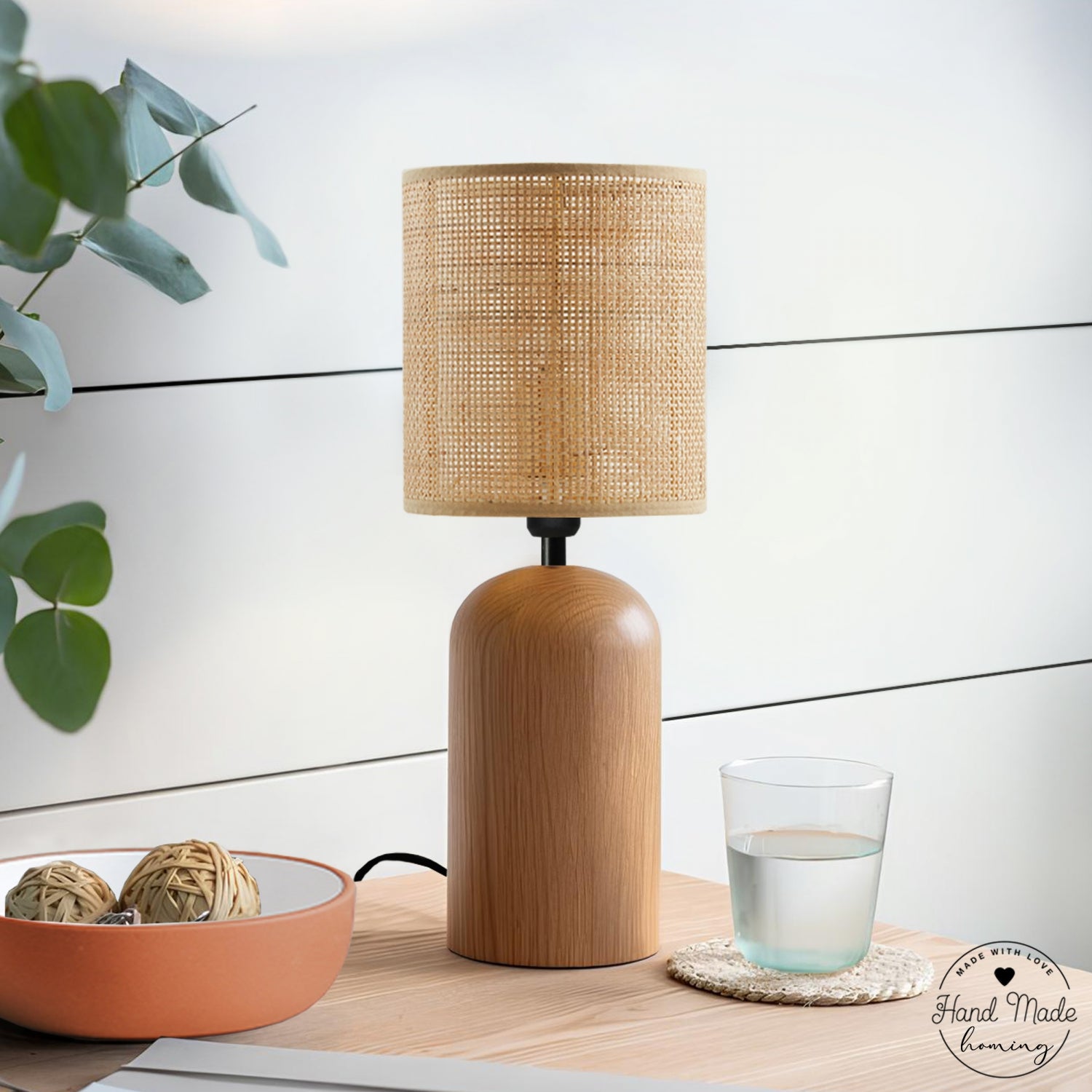 Brooklyn Original Bamboo Wood Lampshade | ByLamp