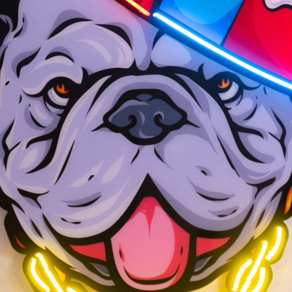 Bulldog Neon Lamba | ByLamp