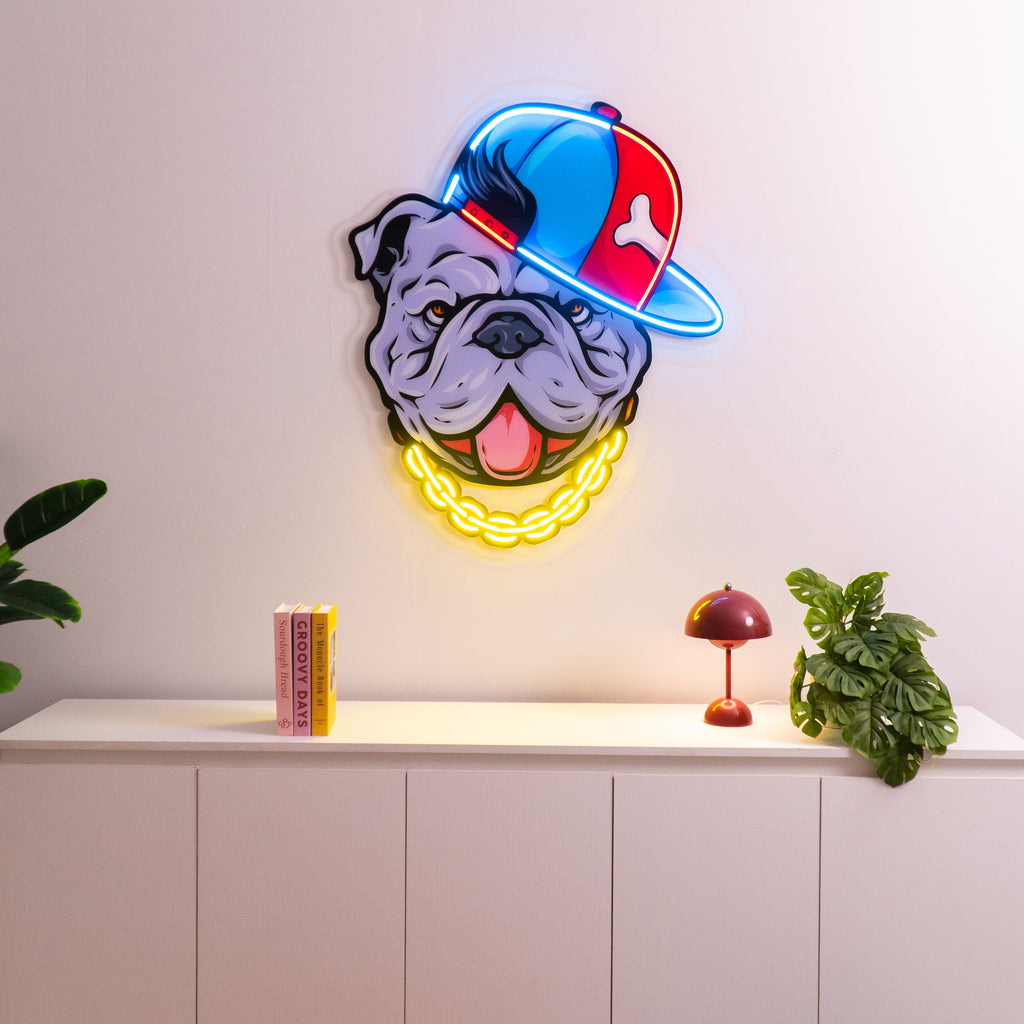 Bulldog Neon Lamba | ByLamp