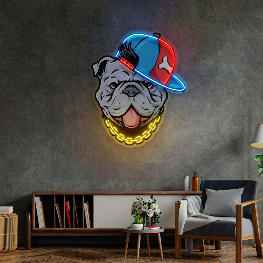 Bulldog Neon Lamba | ByLamp