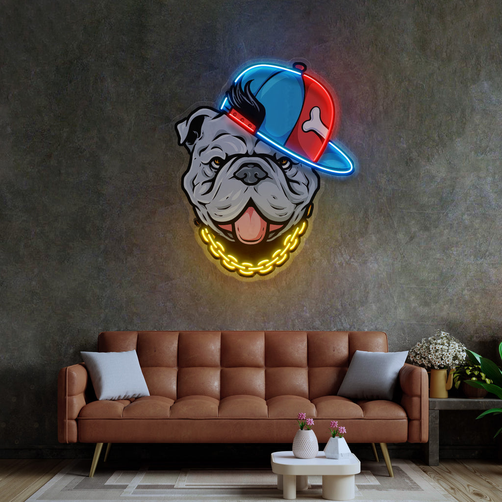 Bulldog Neon Lamba | ByLamp