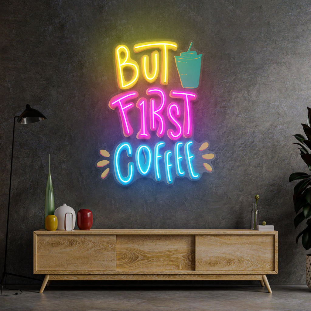 But First Coffee Neon Lamba | ByLamp