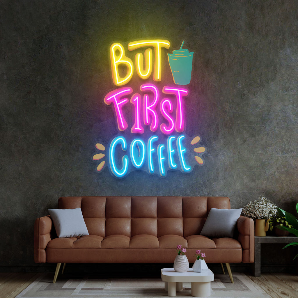 But First Coffee Neon Lamba | ByLamp