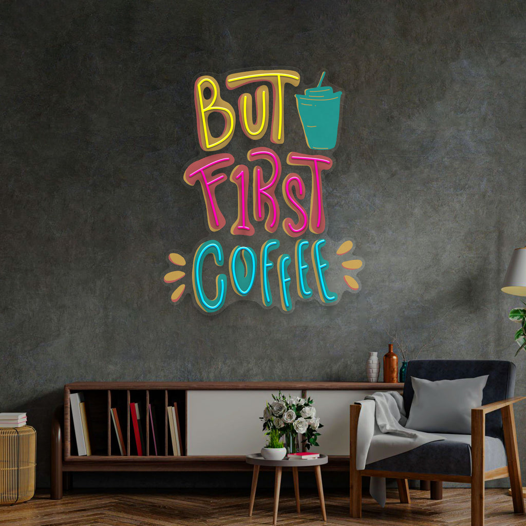 But First Coffee Neon Lamba | ByLamp