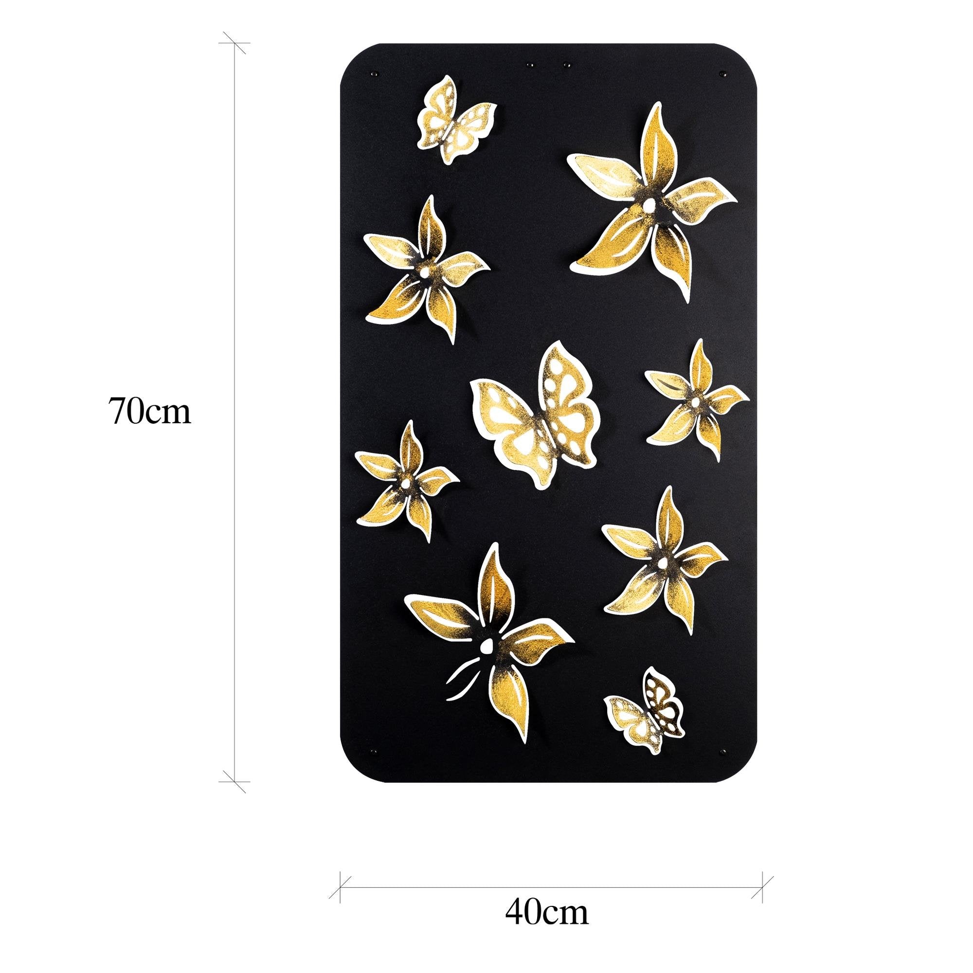 BYS-015 Dekoratif Metal Duvar Tablosu | ByLamp