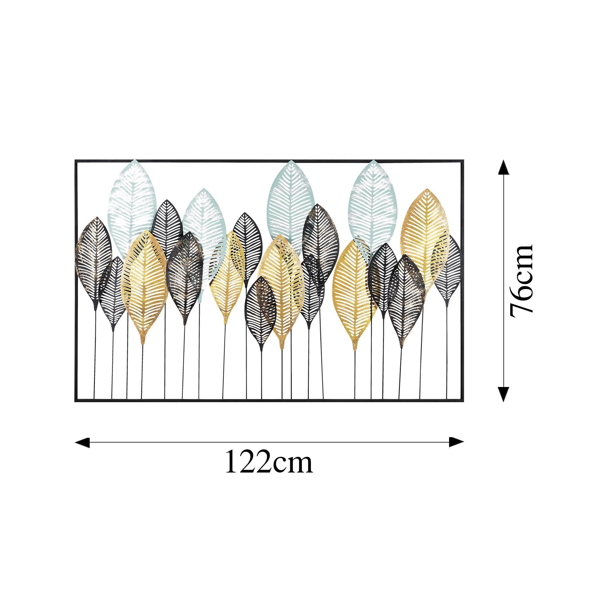 BYS-025 Dekoratif Metal Duvar Tablosu | ByLamp