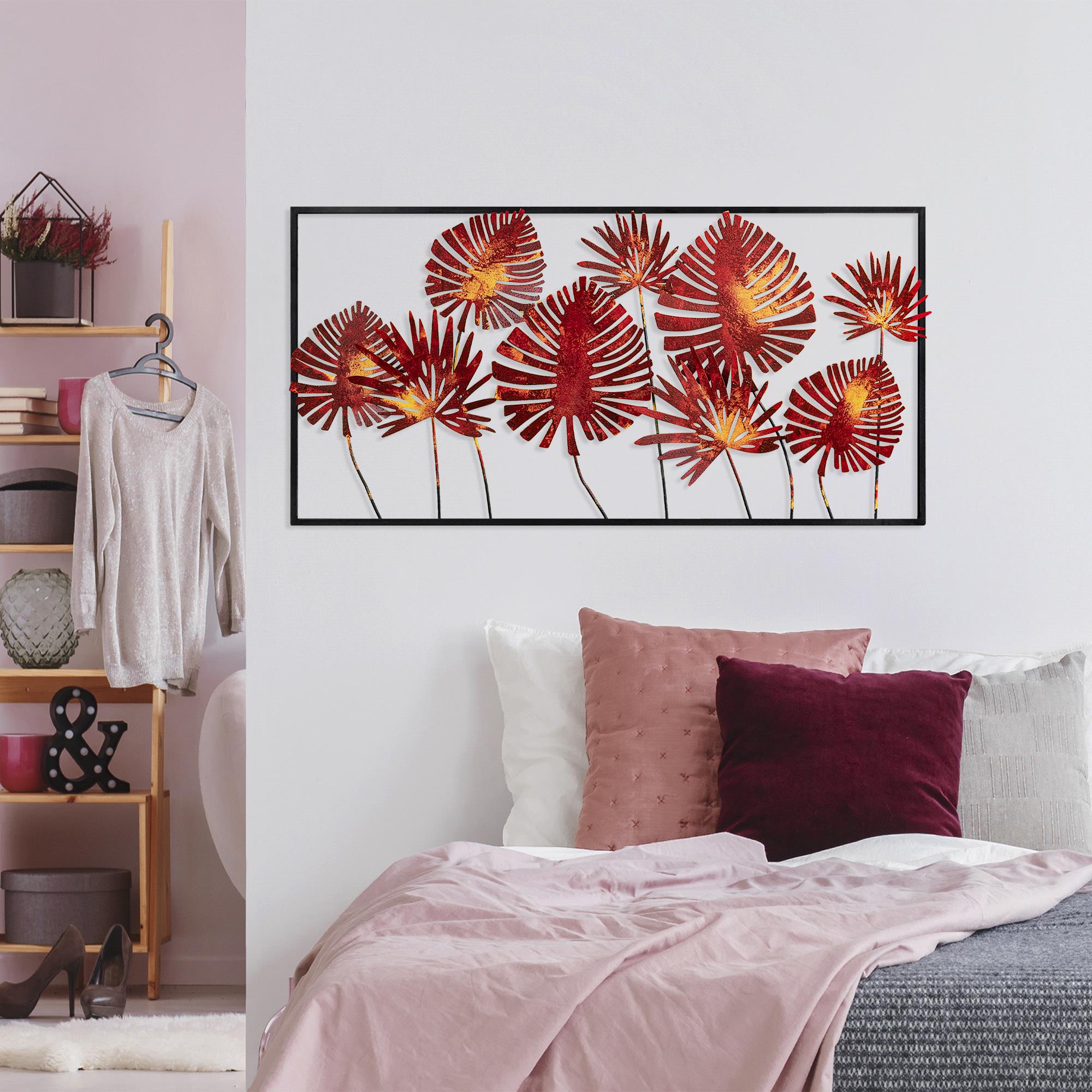 BYS-026-A Dekoratif Metal Duvar Tablosu | ByLamp