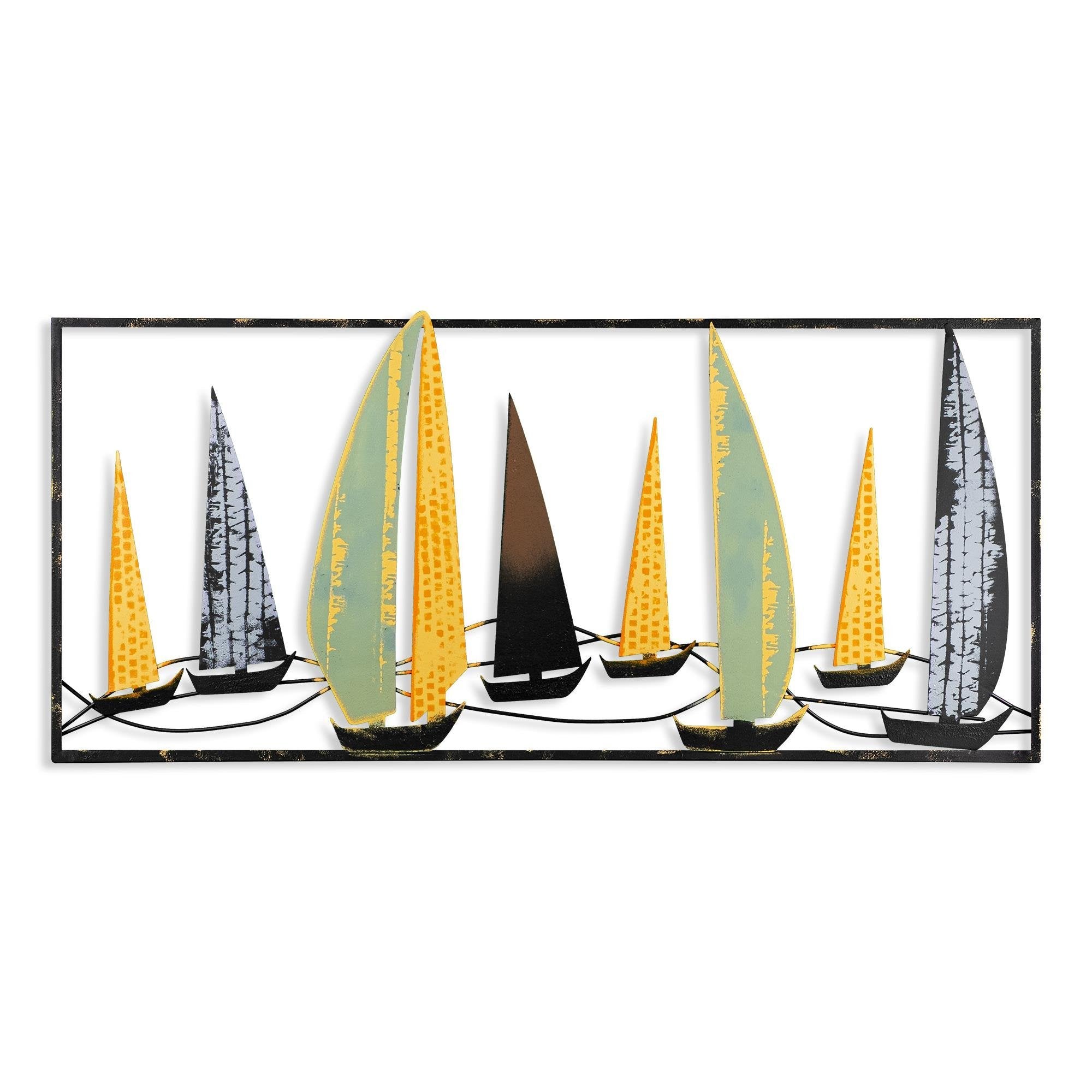 BYS-027-A Dekoratif Metal Duvar Tablosu | ByLamp