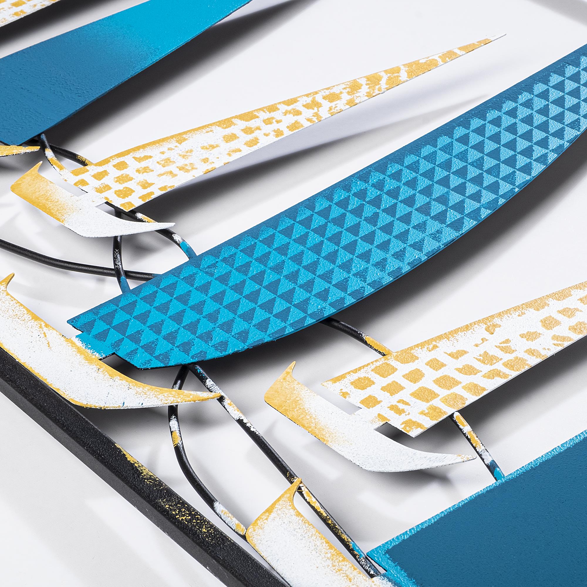 BYS-027-B Dekoratif Metal Duvar Tablosu | ByLamp