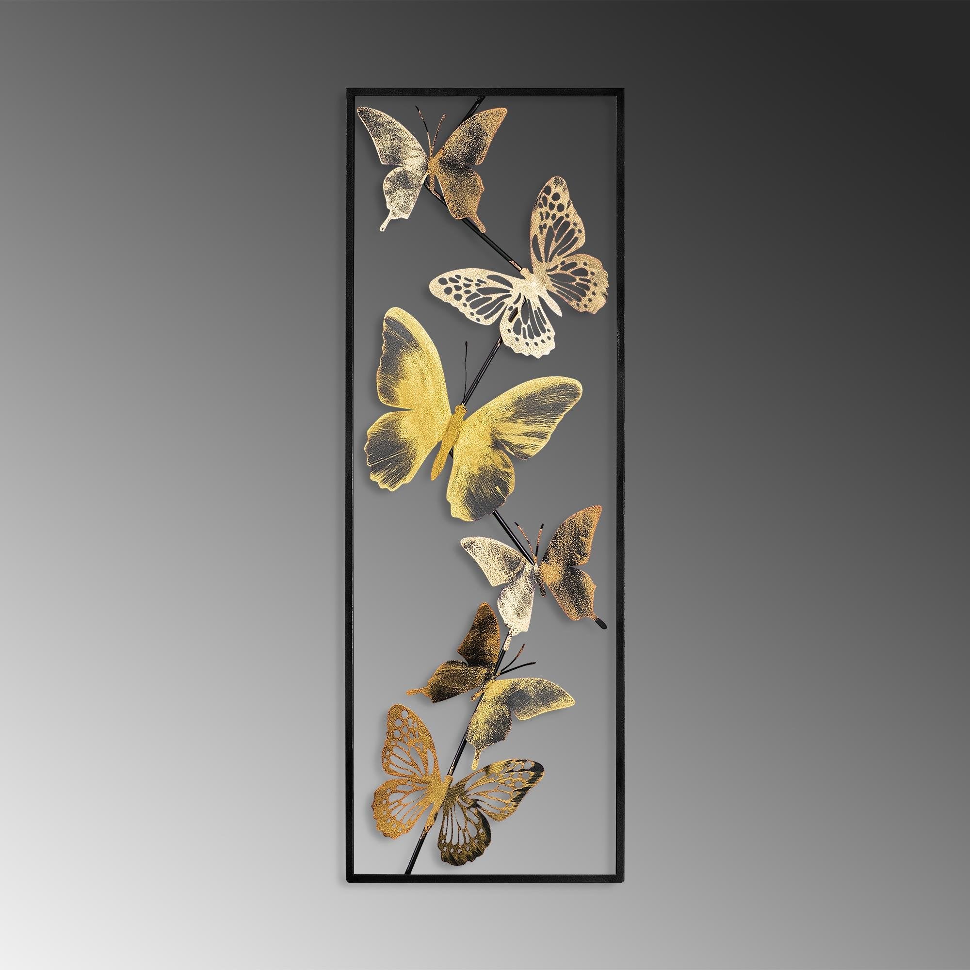 BYS-029-B Dekoratif Metal Duvar Tablosu | ByLamp