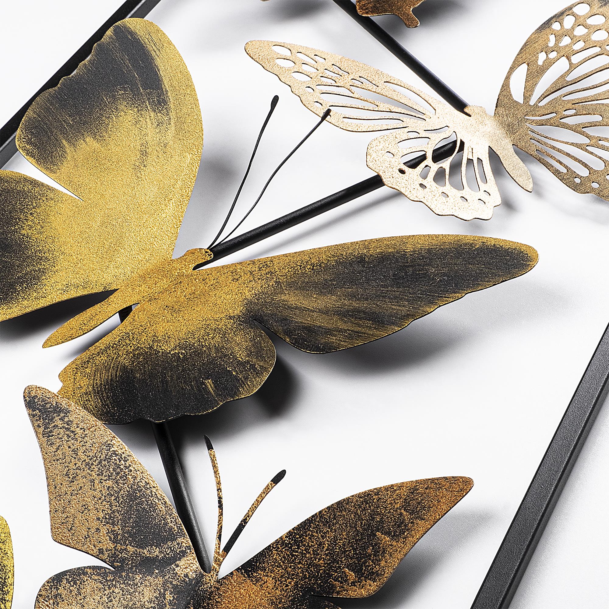 BYS-029-B Dekoratif Metal Duvar Tablosu | ByLamp