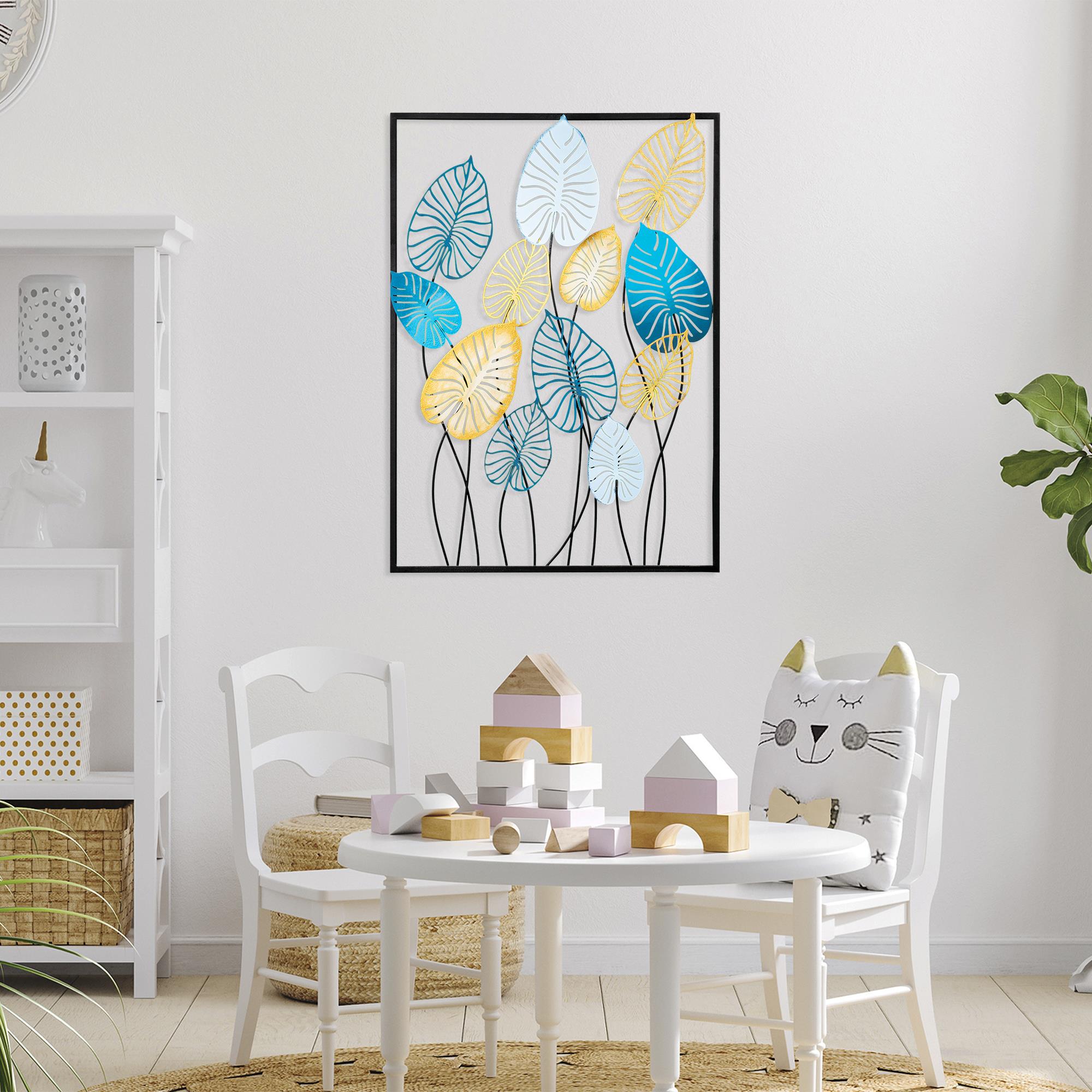 BYS-030-B Dekoratif Metal Duvar Tablosu | ByLamp