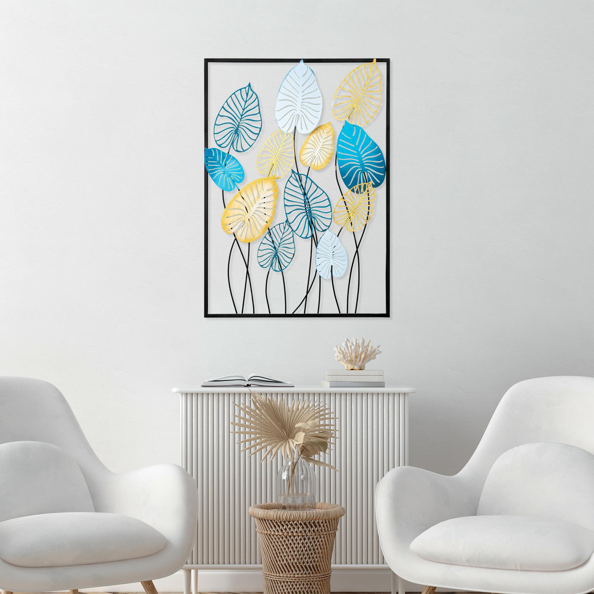 BYS-030-B Dekoratif Metal Duvar Tablosu | ByLamp