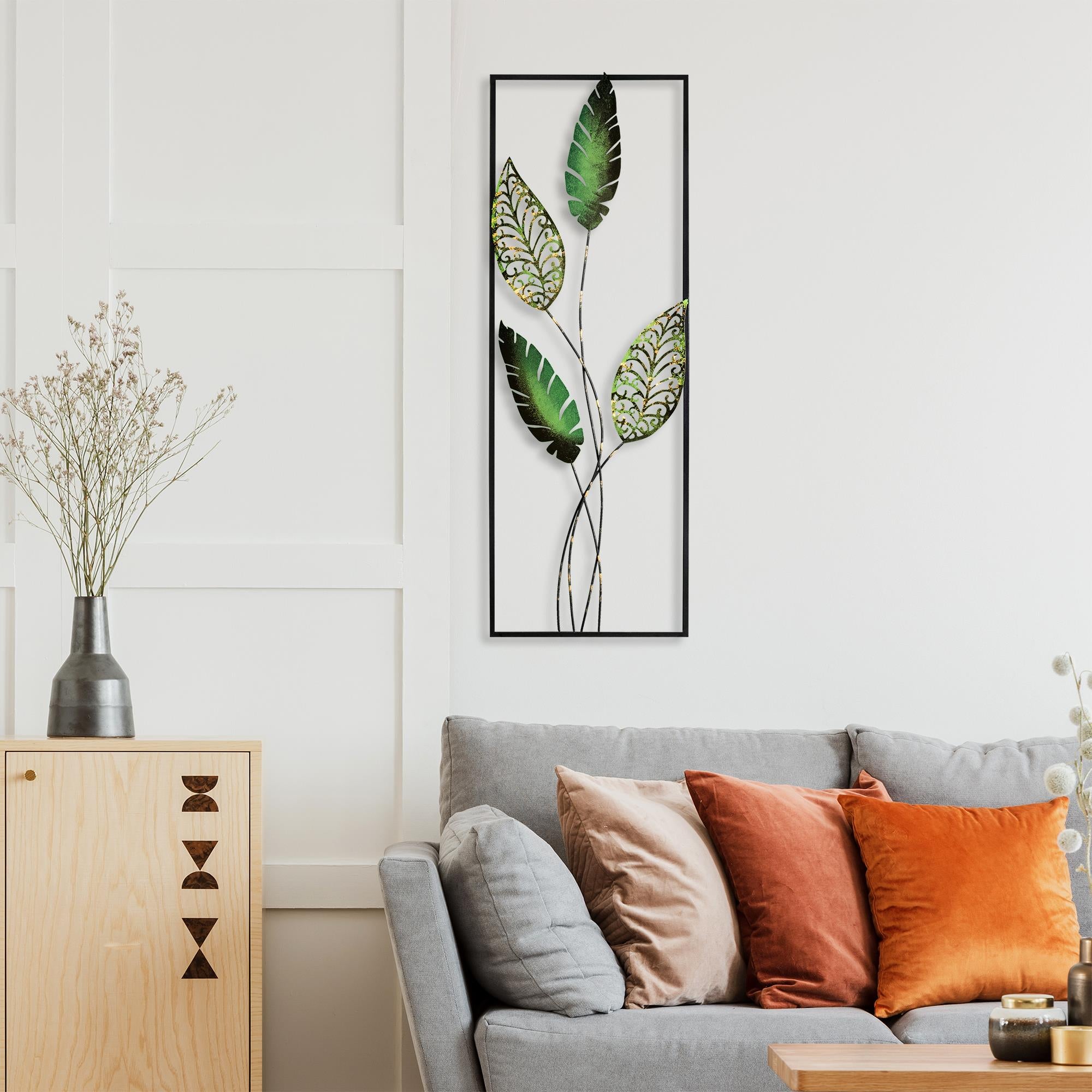 BYS-032-A Dekoratif Metal Duvar Tablosu | ByLamp