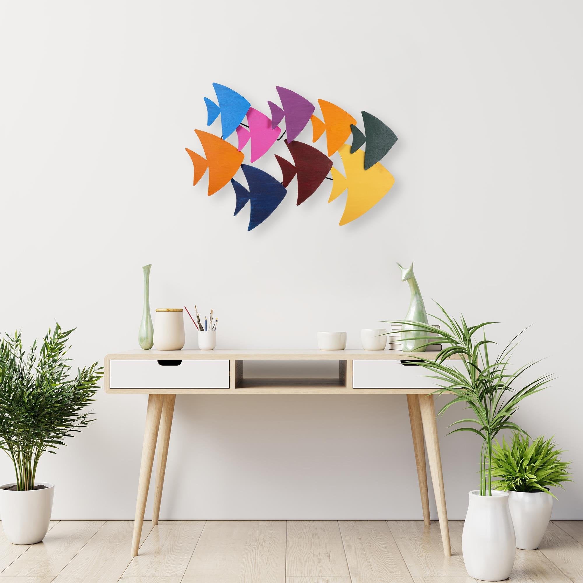 BYS-035 Dekoratif Metal Duvar Tablosu | ByLamp