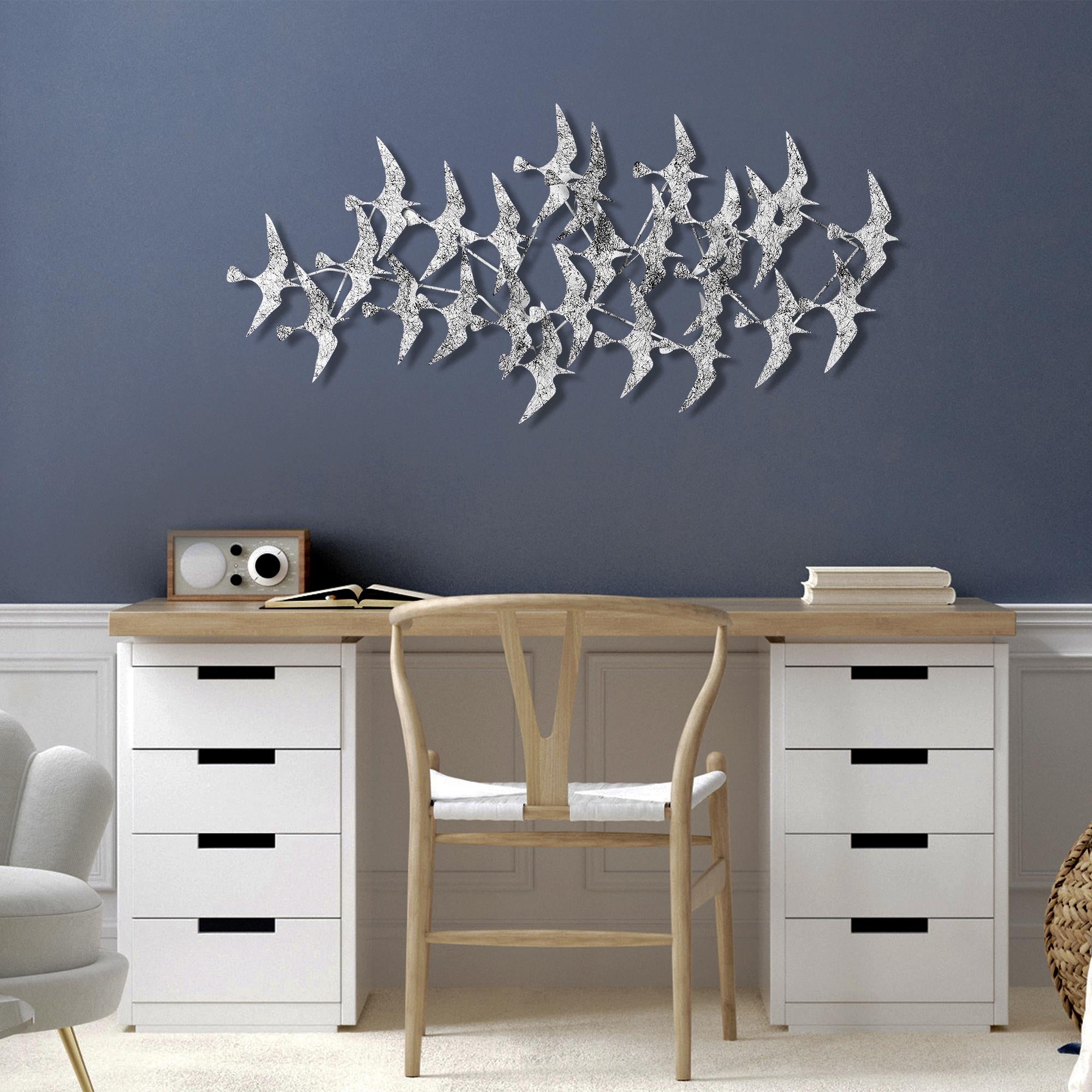 BYS-036-A Dekoratif Metal Duvar Tablosu | ByLamp