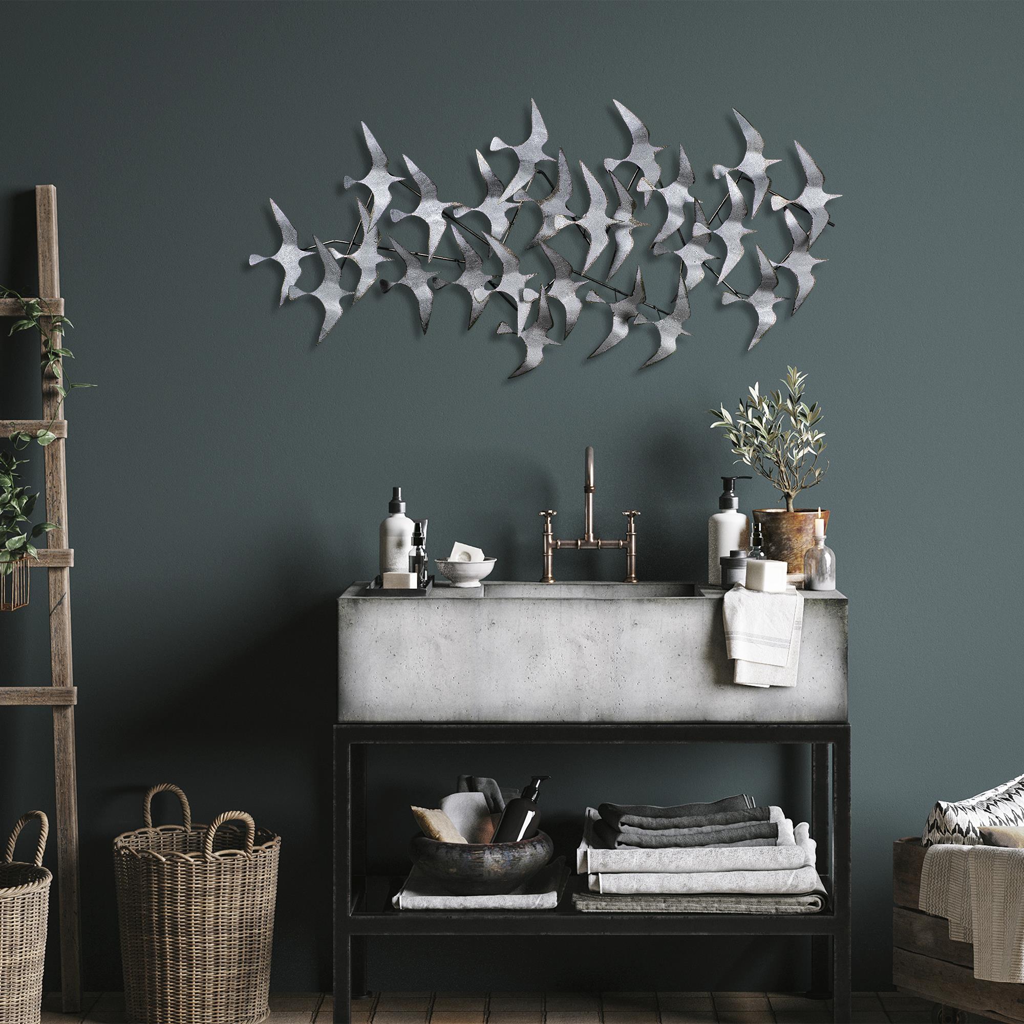 BYS-036-B Dekoratif Metal Duvar Tablosu | ByLamp