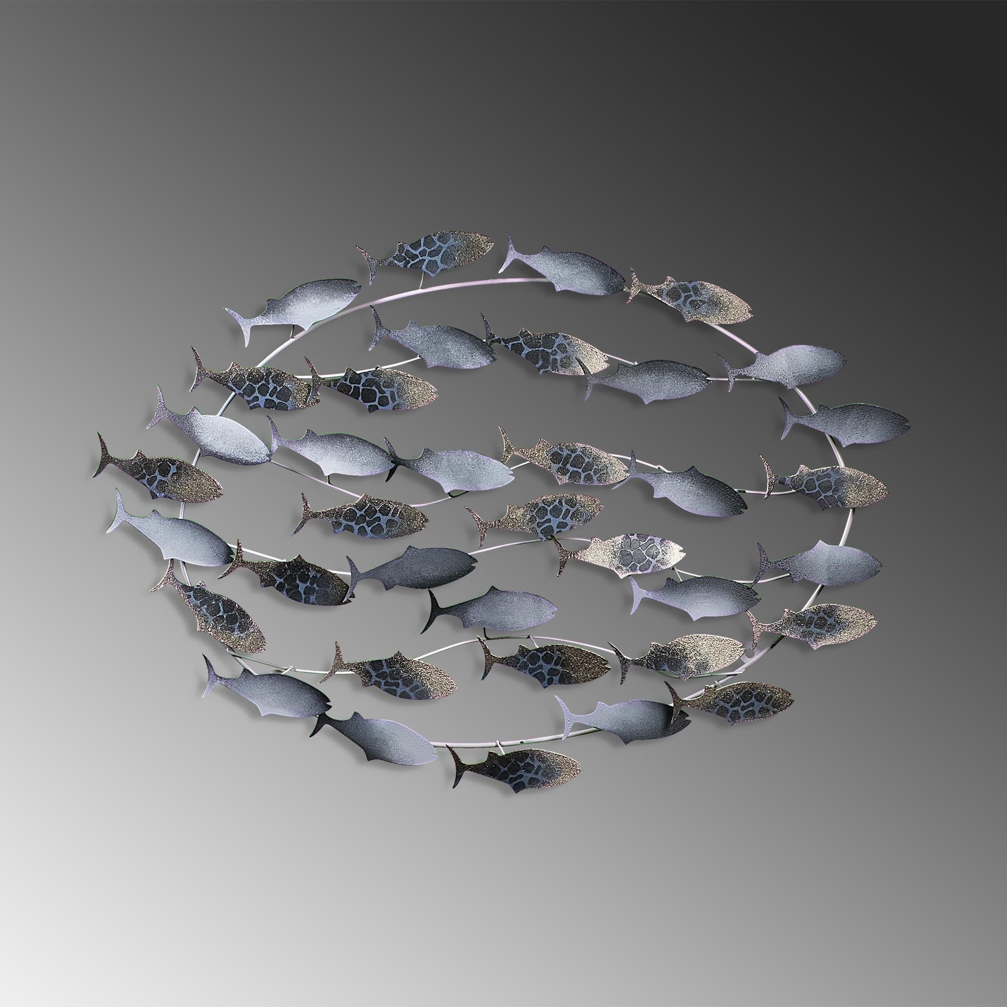 BYS-037-B Dekoratif Metal Duvar Tablosu | ByLamp