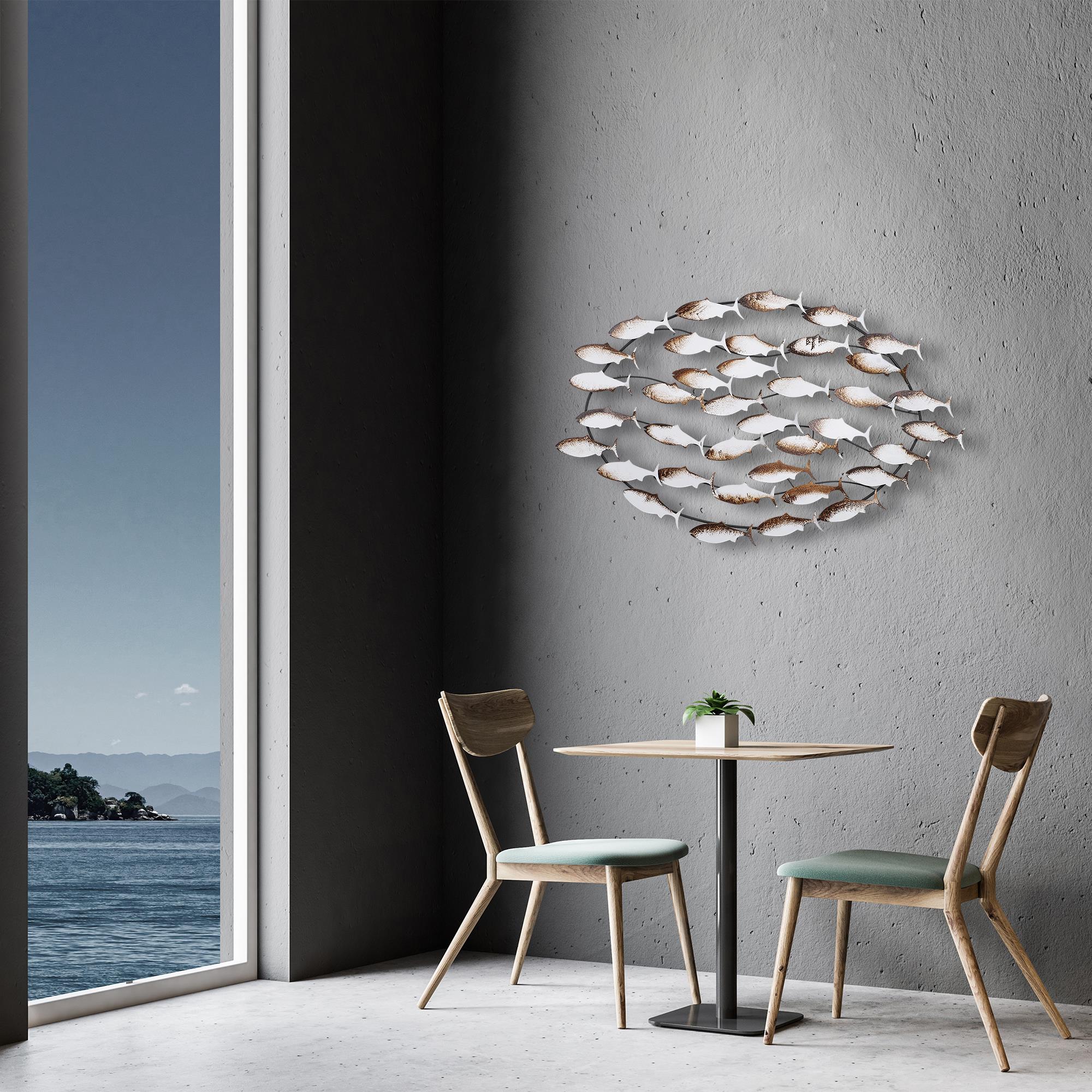 BYS-037 Dekoratif Metal Duvar Tablosu | ByLamp