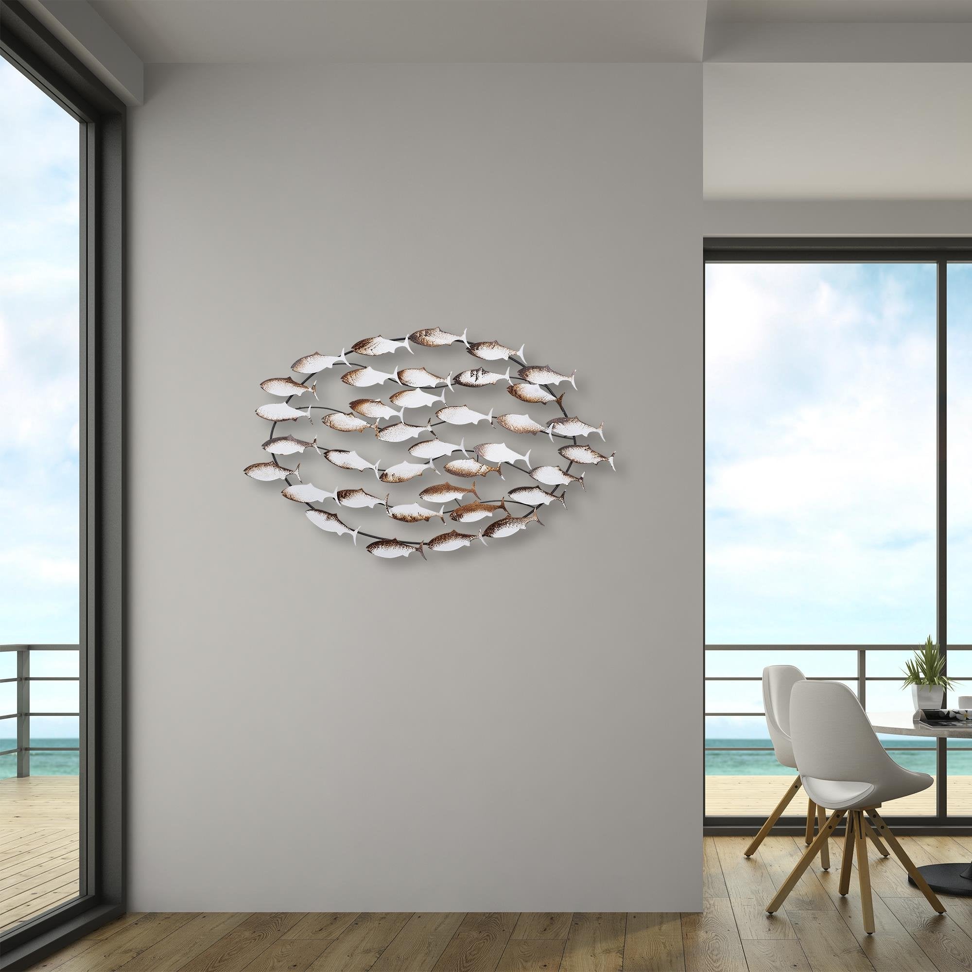 BYS-037 Dekoratif Metal Duvar Tablosu | ByLamp