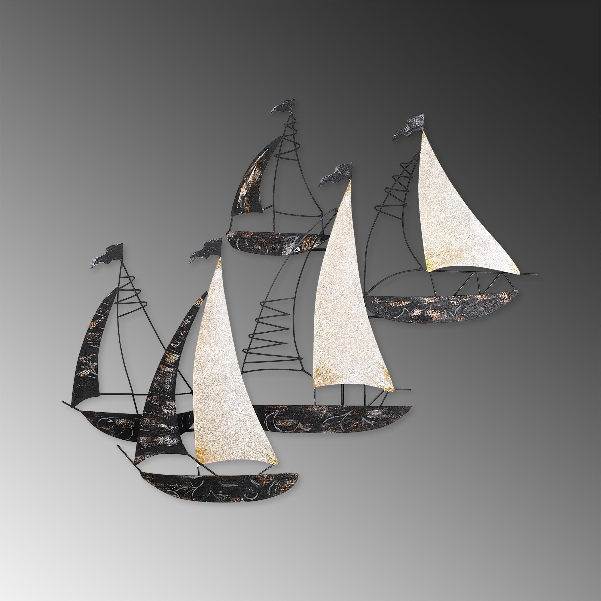 BYS-042 Dekoratif Metal Duvar Tablosu | ByLamp