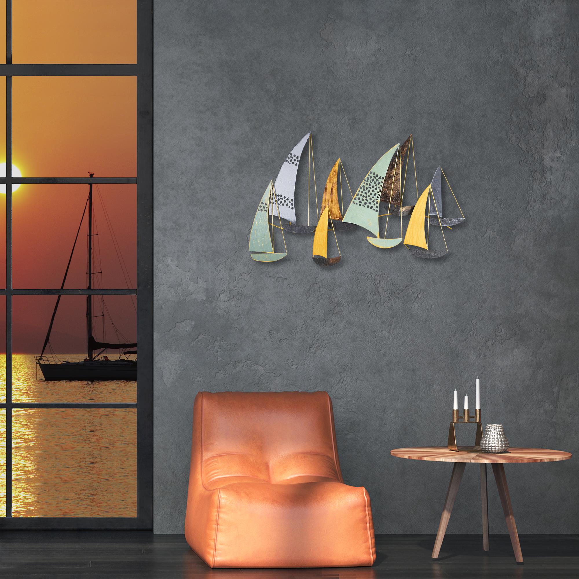 BYS-043 Dekoratif Metal Duvar Tablosu | ByLamp