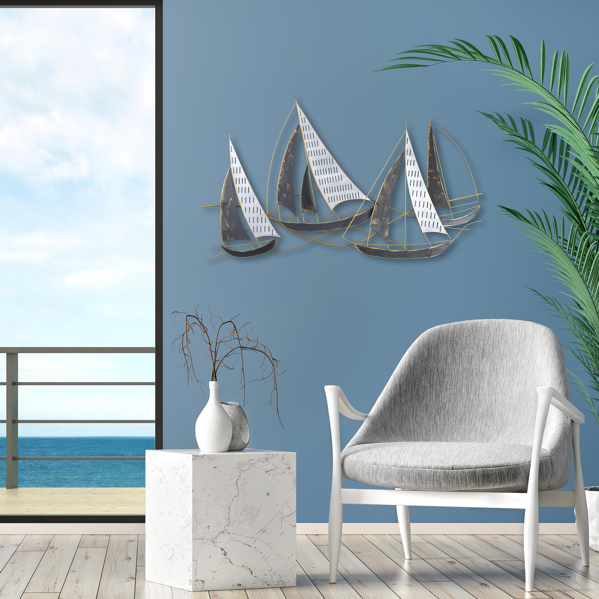 BYS-044 Dekoratif Metal Duvar Tablosu | ByLamp