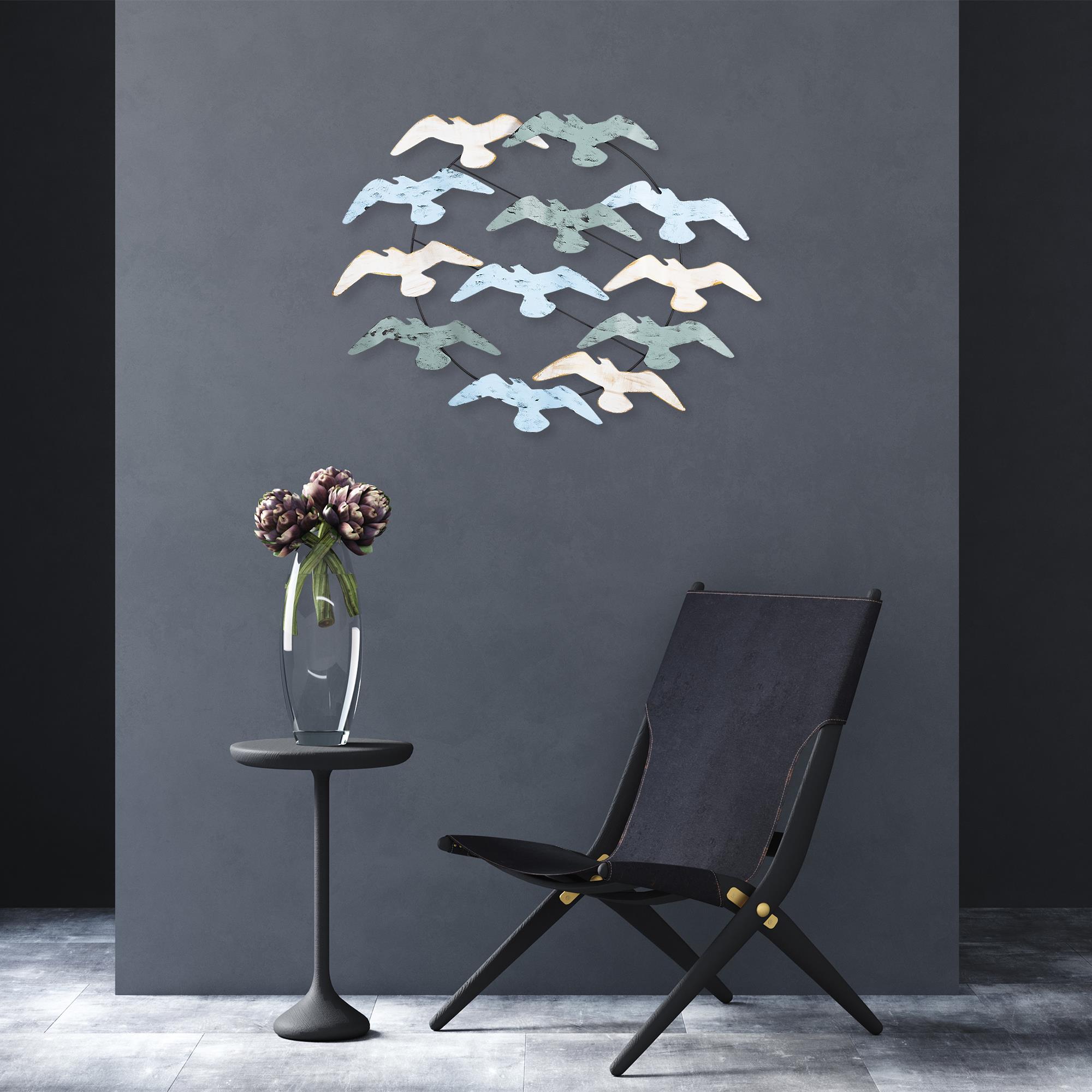 BYS-046 Dekoratif Metal Duvar Tablosu | ByLamp