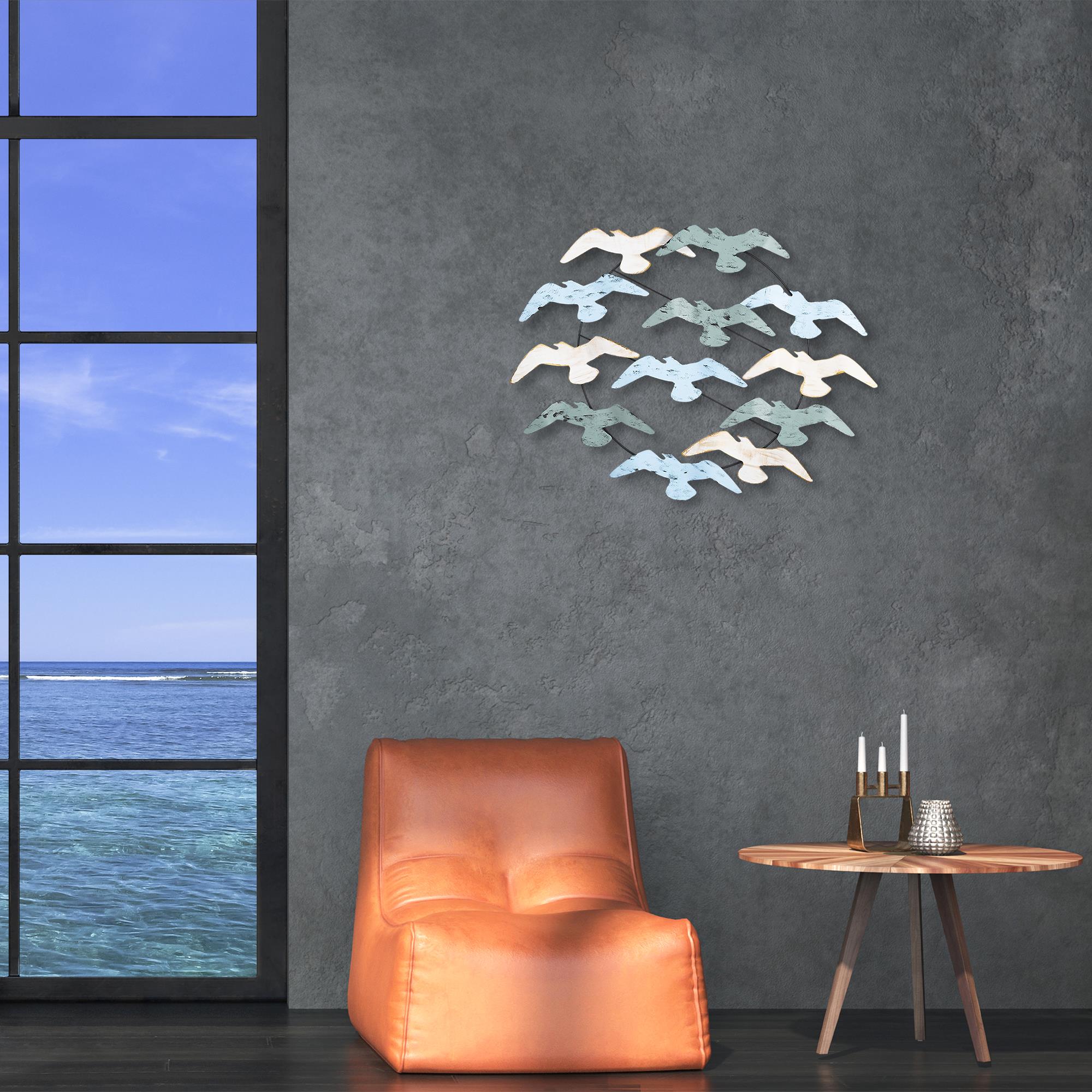 BYS-046 Dekoratif Metal Duvar Tablosu | ByLamp