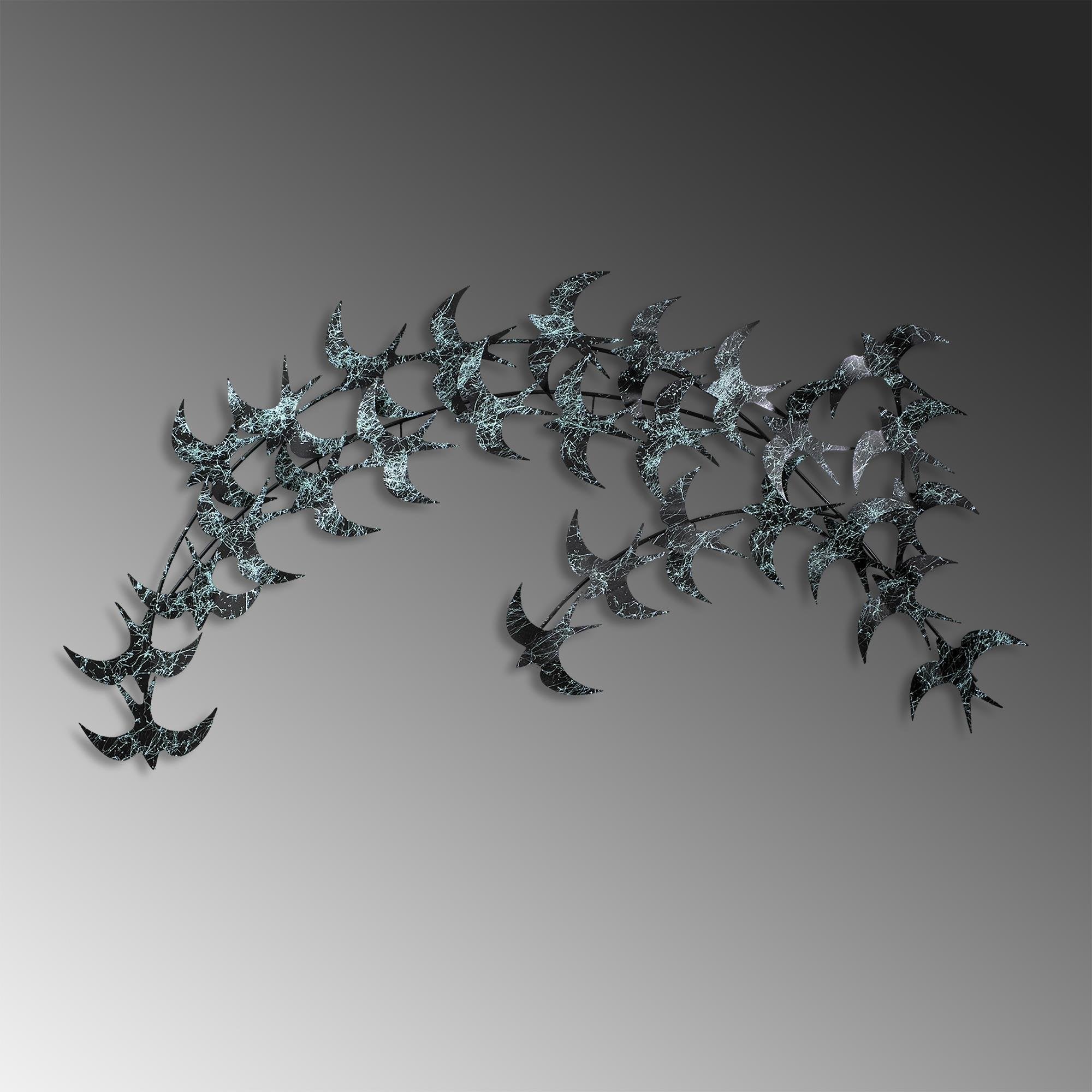 BYS-057-A Dekoratif Metal Duvar Tablosu | ByLamp