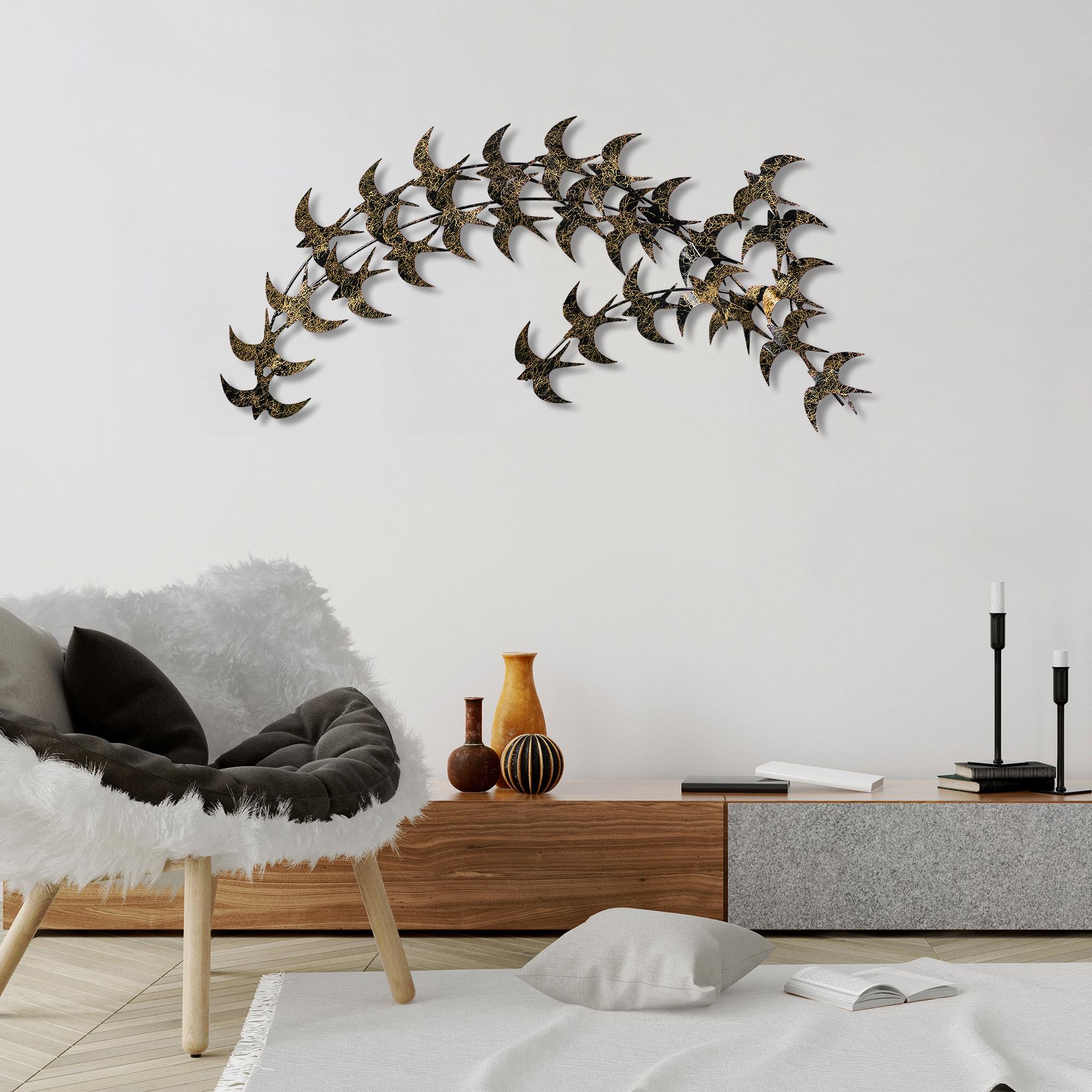 BYS-057-B Dekoratif Metal Duvar Tablosu | ByLamp