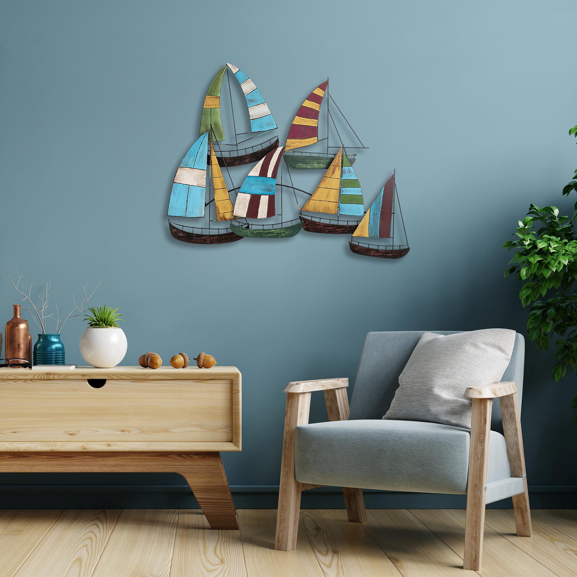 BYS-062 Dekoratif Metal Duvar Tablosu | ByLamp