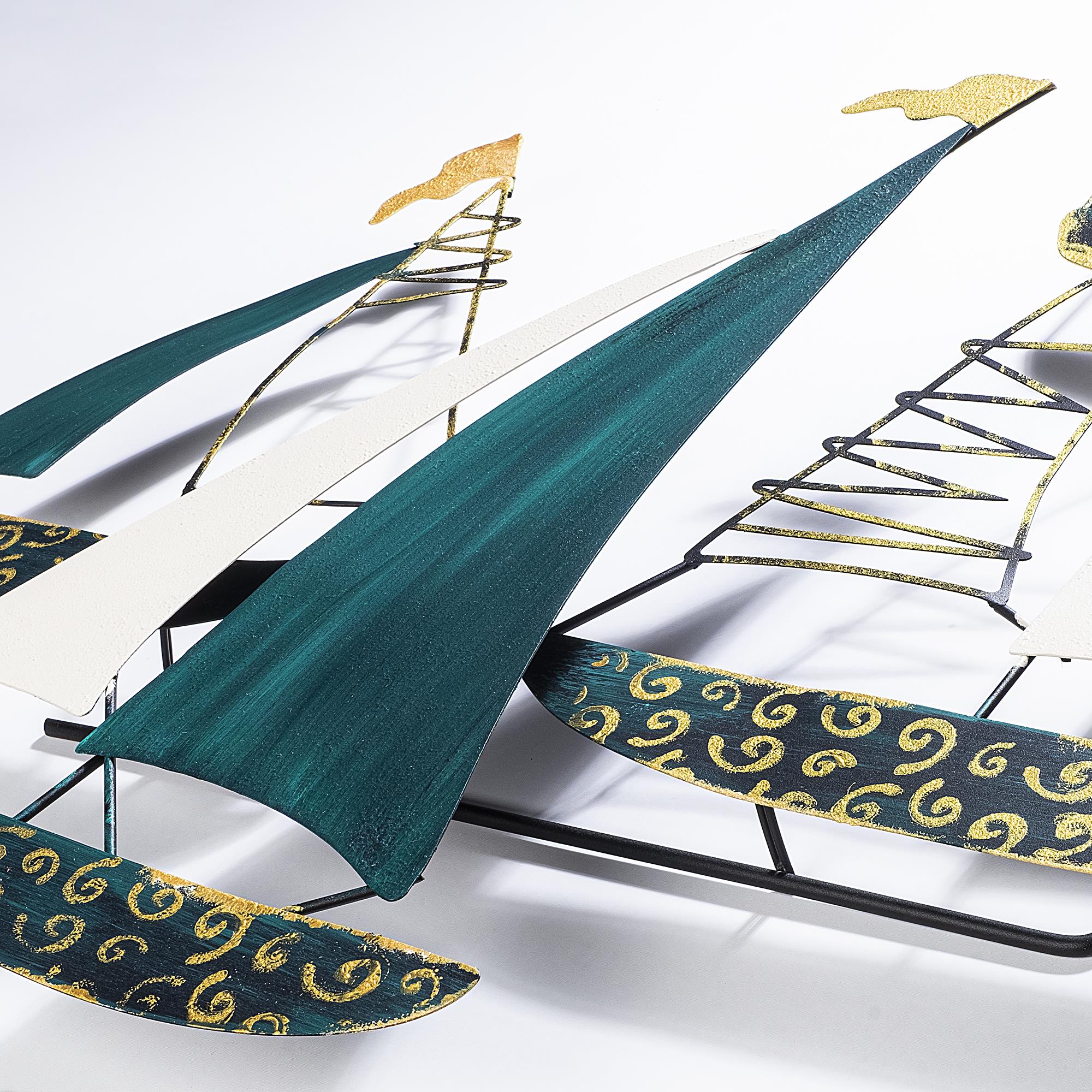 BYS-063-A Dekoratif Metal Duvar Tablosu | ByLamp