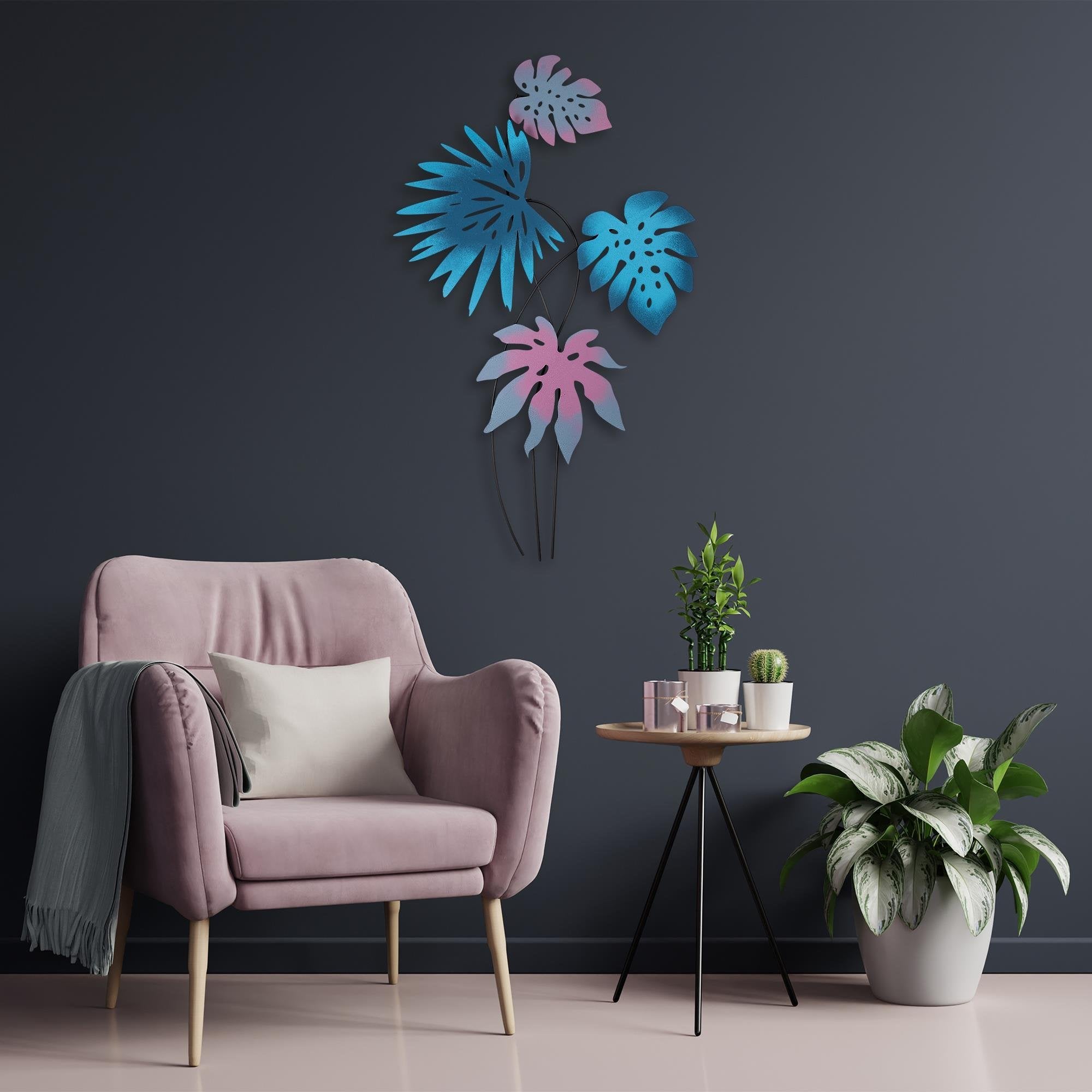 BYS-067 Dekoratif Metal Duvar Tablosu | ByLamp