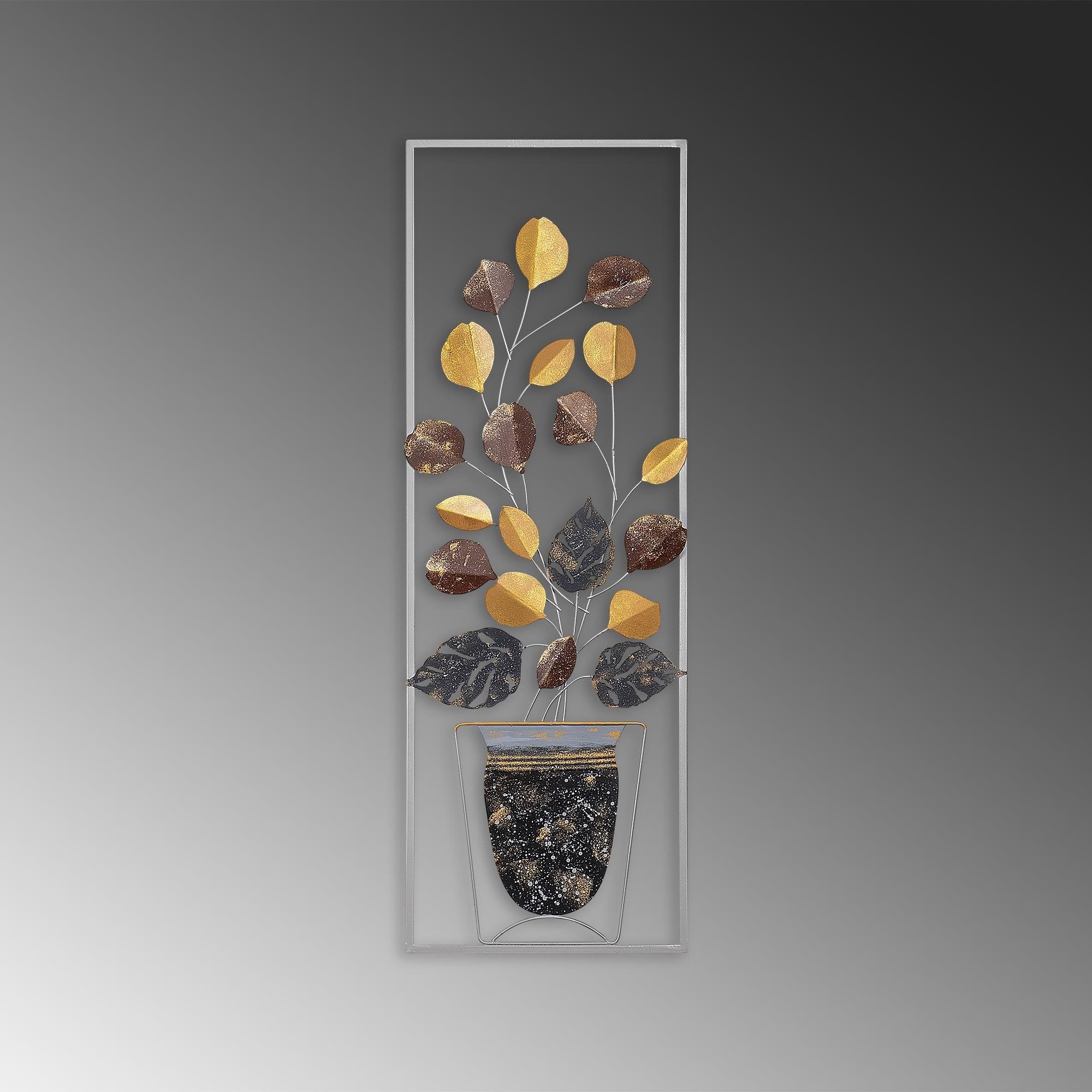 BYS-077 Dekoratif Metal Duvar Tablosu | ByLamp