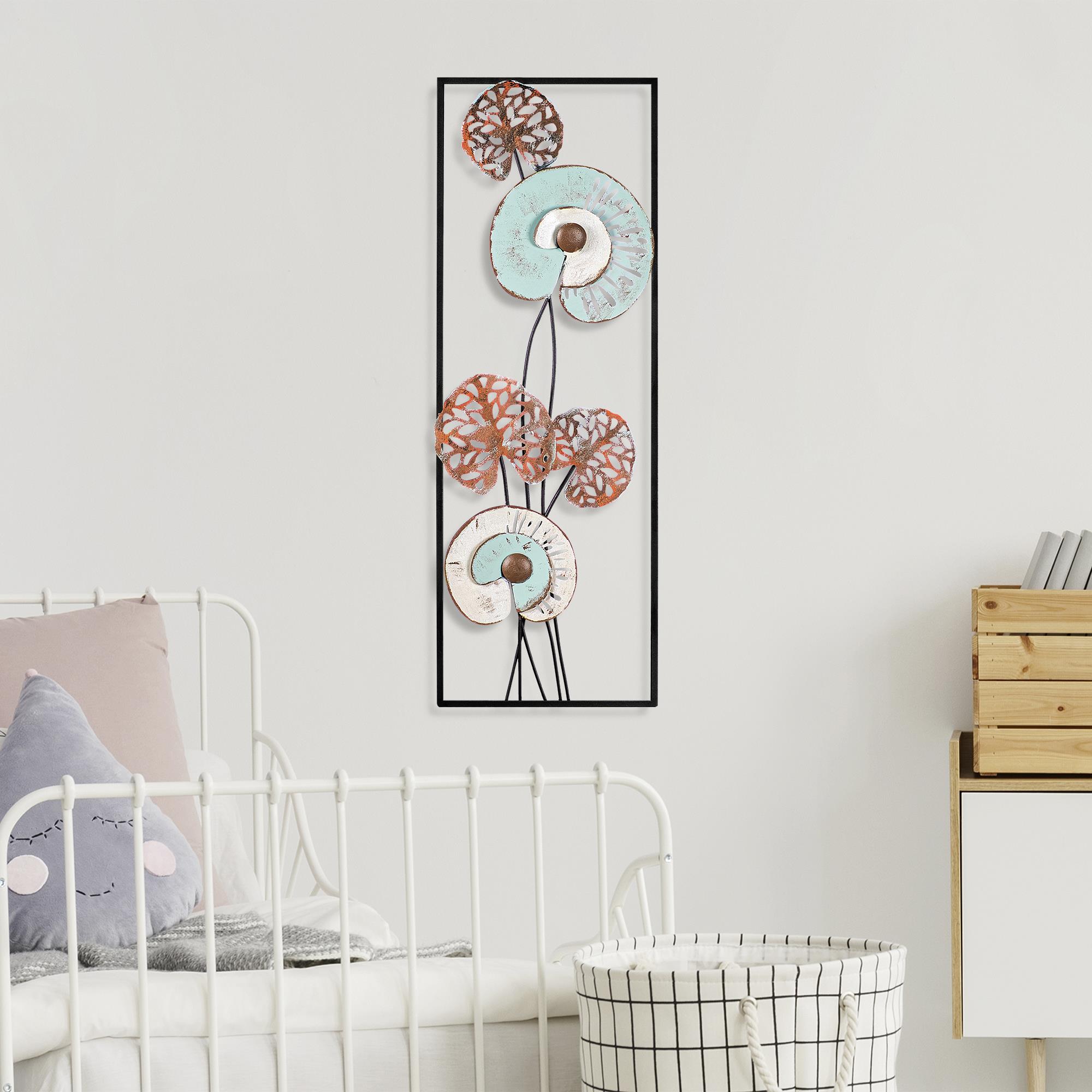 BYS-078-A Dekoratif Metal Duvar Tablosu | ByLamp