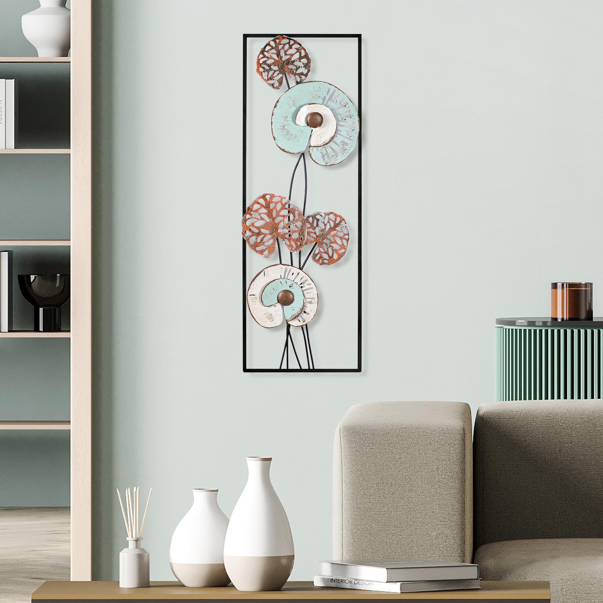 BYS-078-A Dekoratif Metal Duvar Tablosu | ByLamp