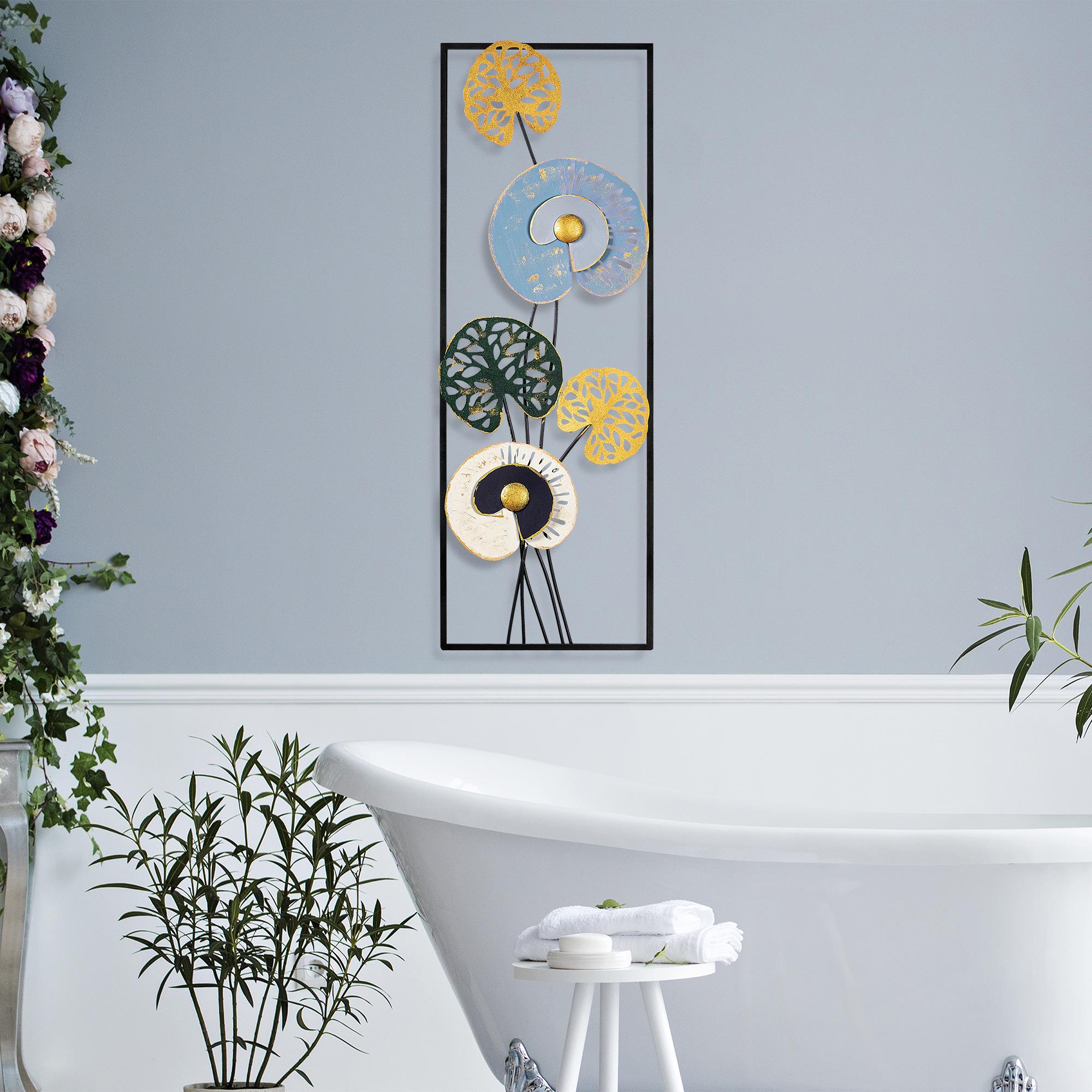 BYS-078-B Dekoratif Metal Duvar Tablosu | ByLamp