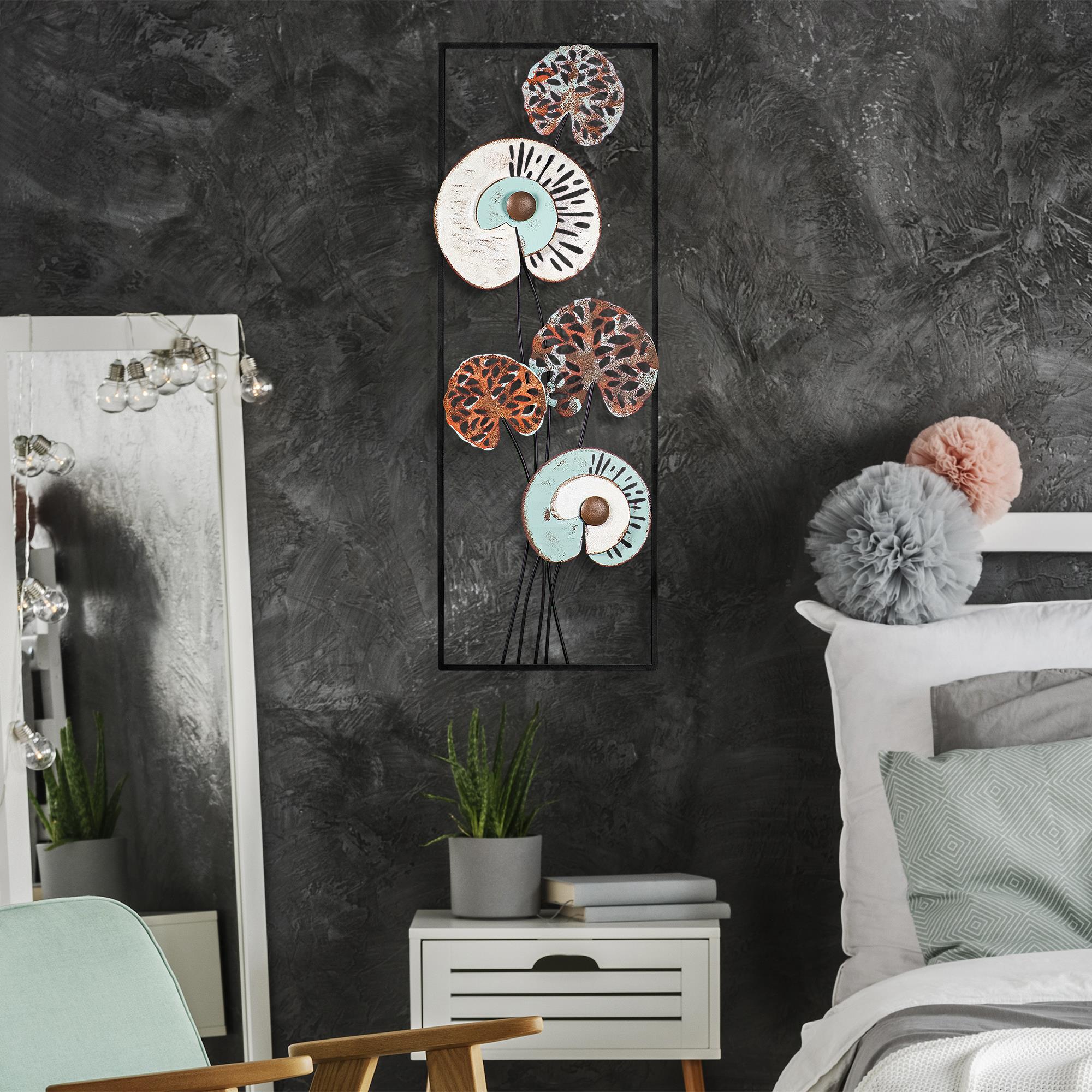 BYS-079-A Dekoratif Metal Duvar Tablosu | ByLamp