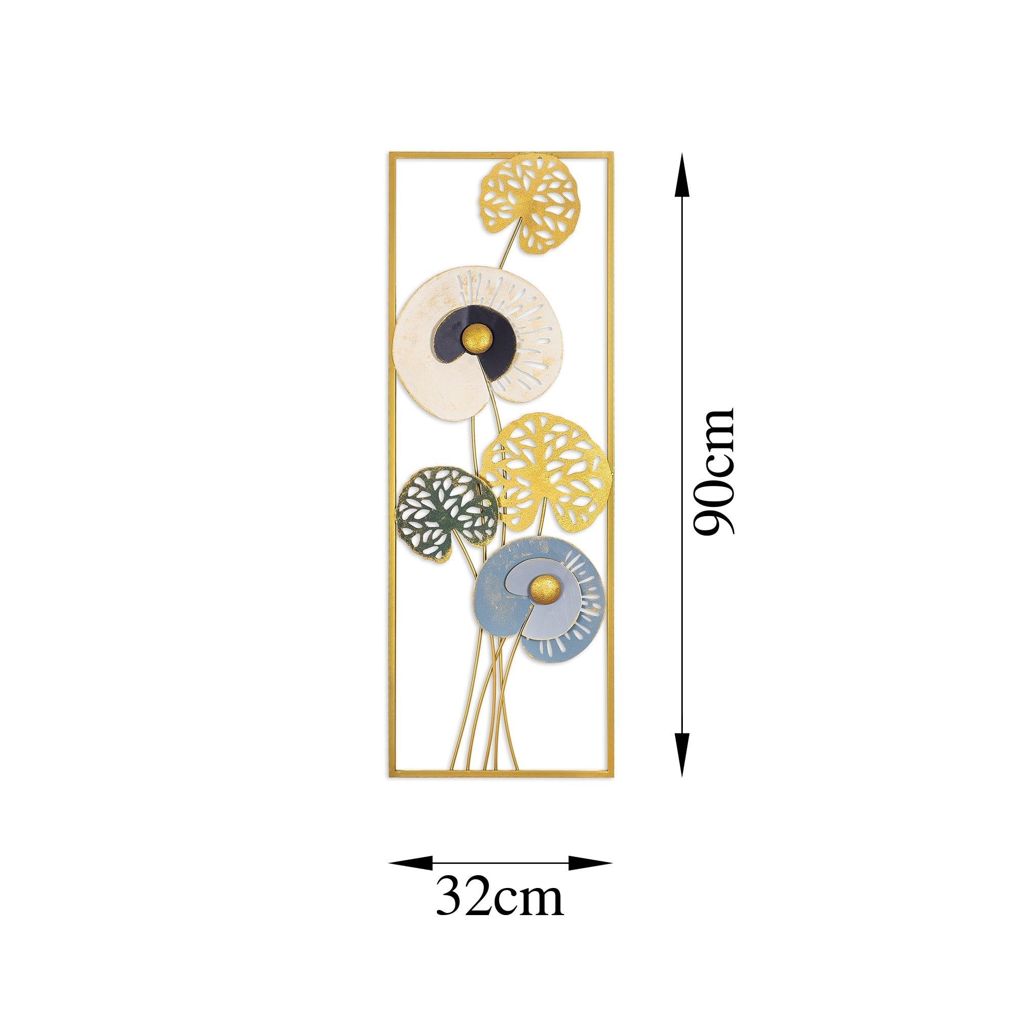 BYS-079 Dekoratif Metal Duvar Tablosu | ByLamp