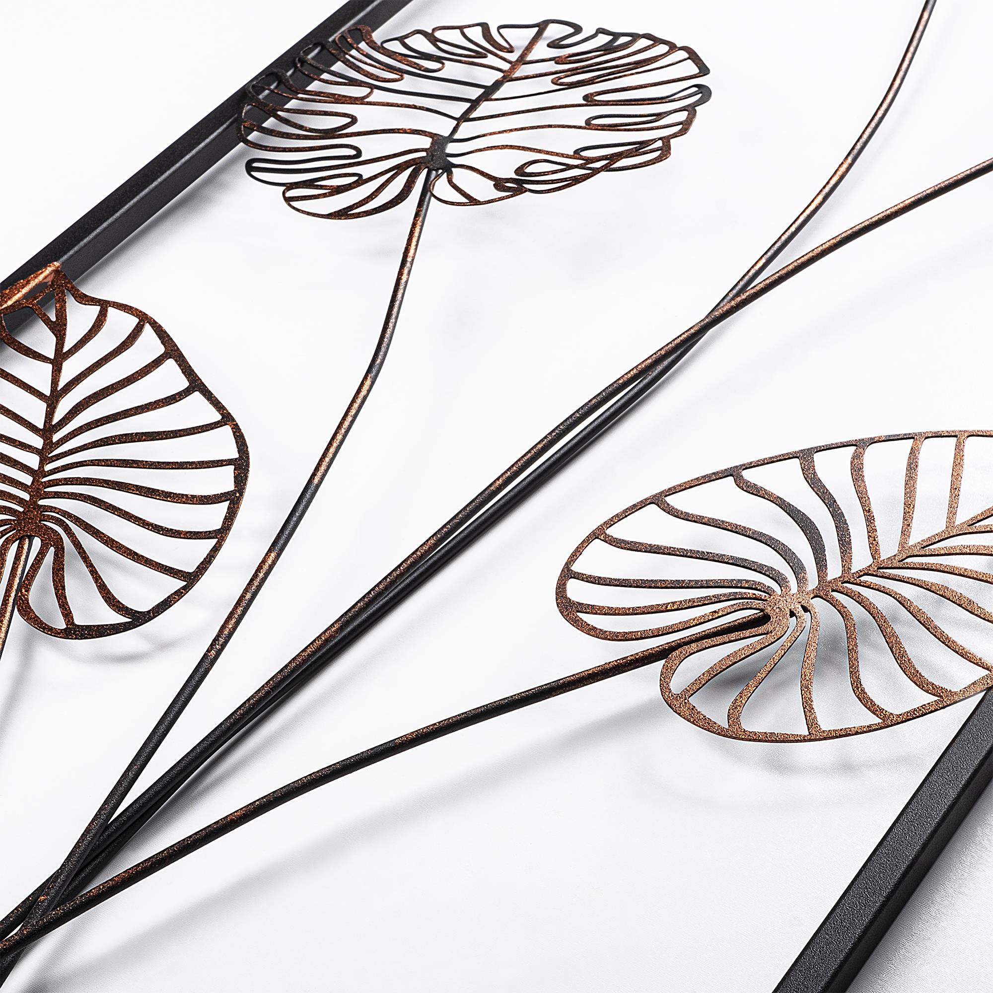 BYS-080-A Dekoratif Metal Duvar Tablosu | ByLamp